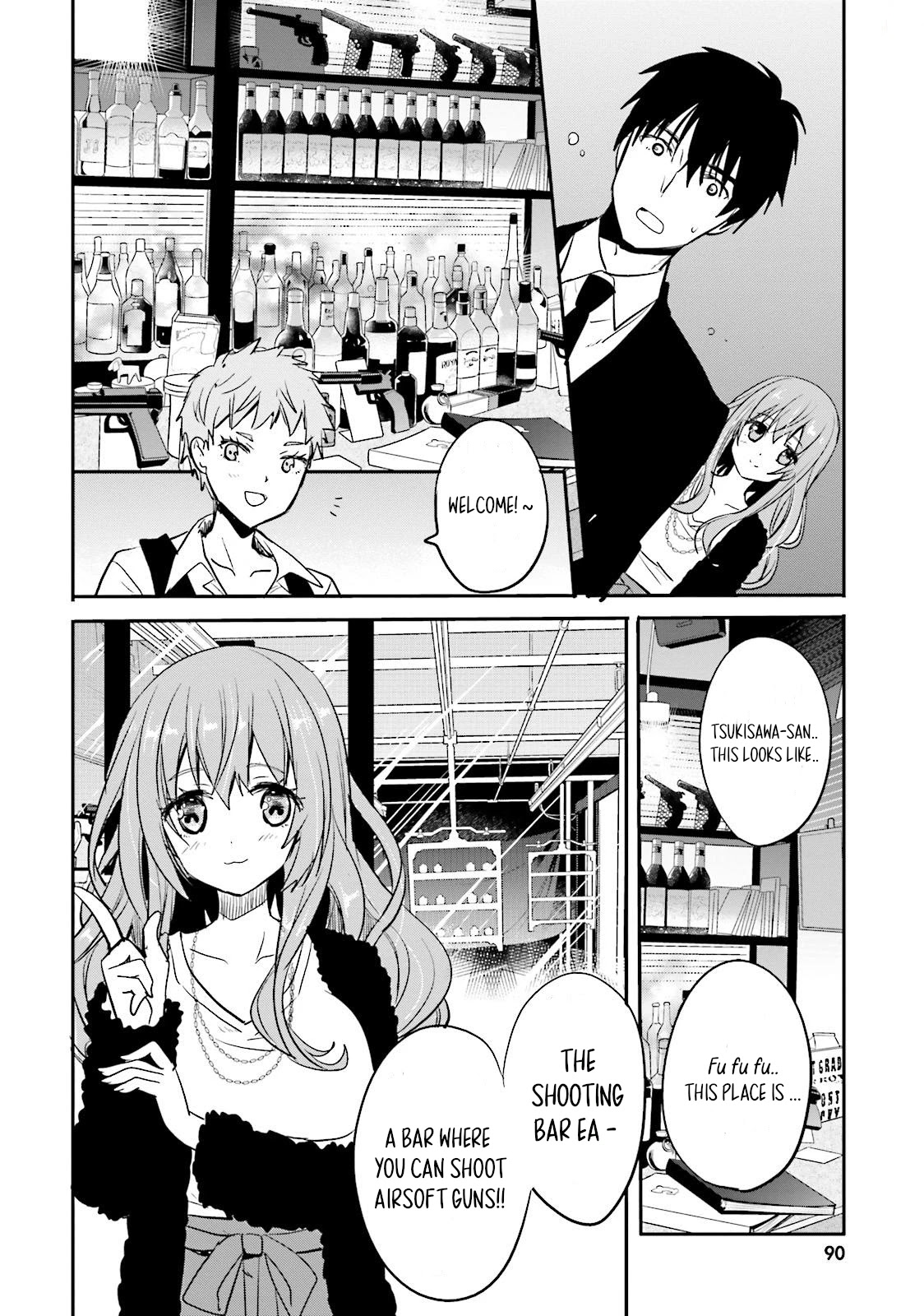 Do You like Drinking Alcochol with Beautiful Woman? Chapter 5 page 6 - Chapter 5: EA Shooting Bar
