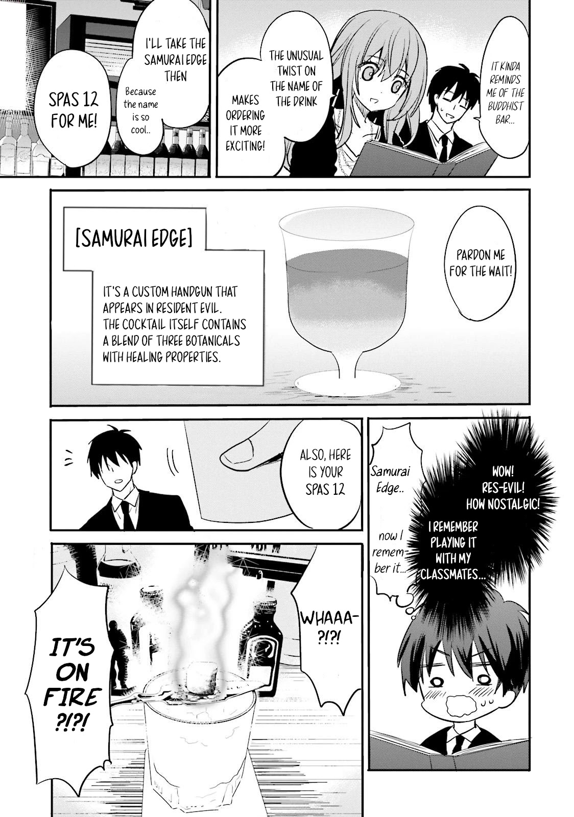 Do You like Drinking Alcochol with Beautiful Woman? Chapter 5 page 9 - Chapter 5: EA Shooting Bar