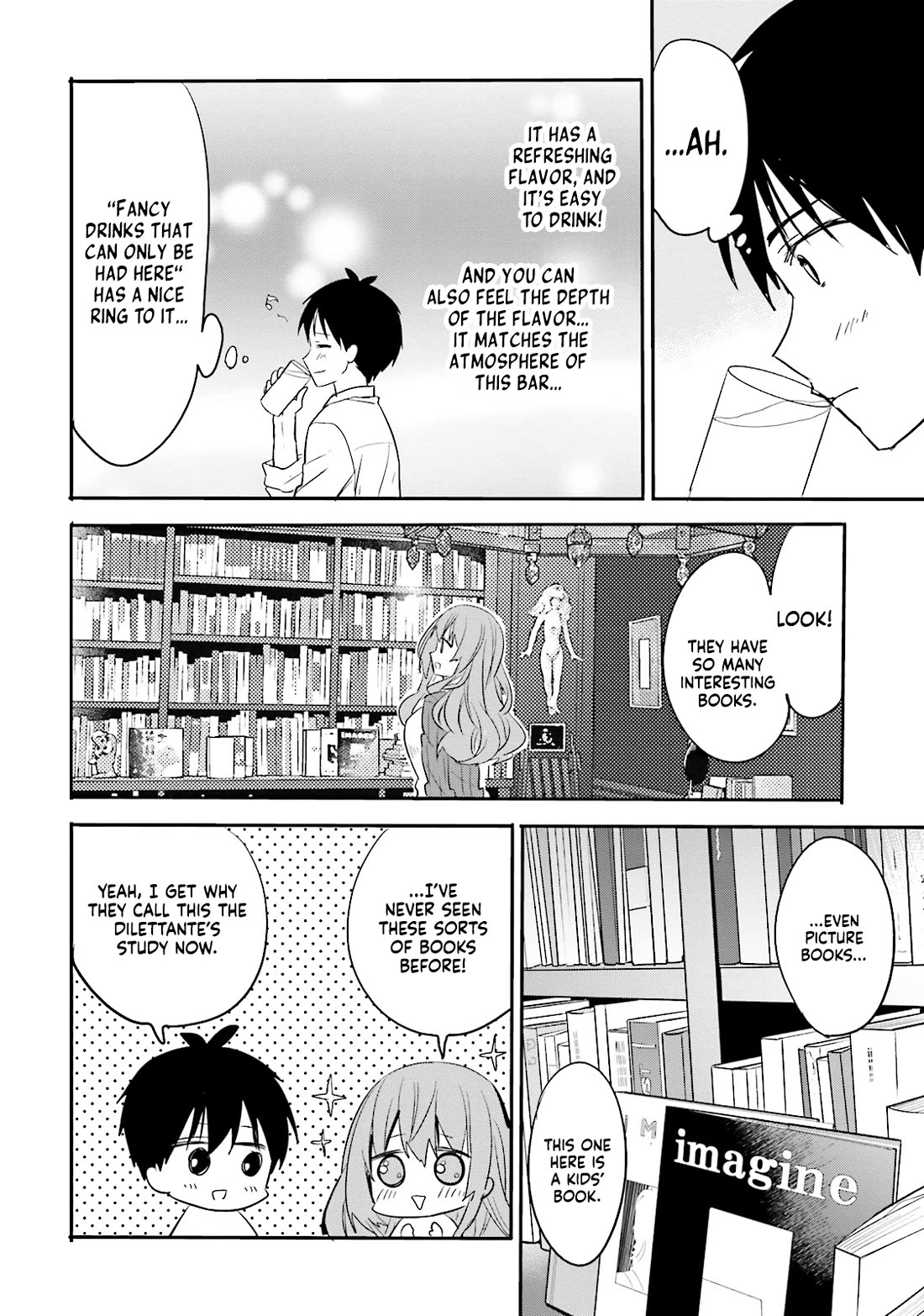 Do You like Drinking Alcochol with Beautiful Woman? Chapter 9 page 12 - Chapter 9: The Ten Commandments BAR