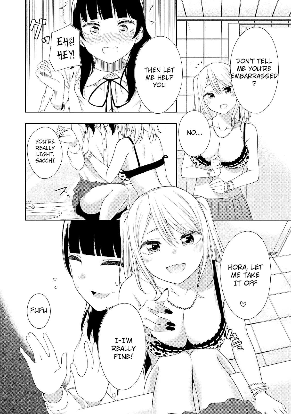 Do You like Fluffy Boobs? Busty Girl Anthology Comic Chapter 12 page 14 - Chapter 12: A Gyaru Who Likes to Tease and a Crossdressing Committee Chairman