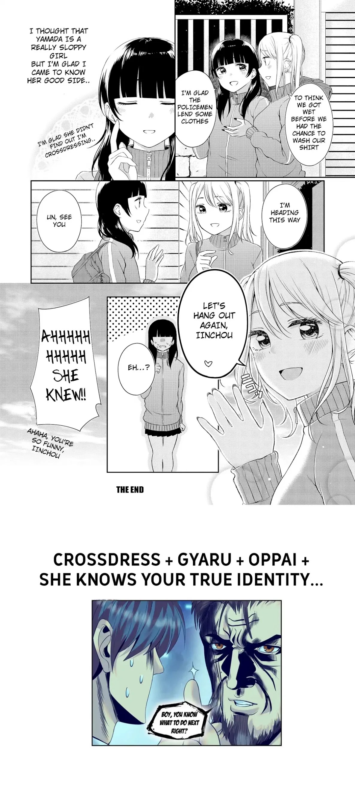 Do You like Fluffy Boobs? Busty Girl Anthology Comic Chapter 12 page 17 - Chapter 12: A Gyaru Who Likes to Tease and a Crossdressing Committee Chairman