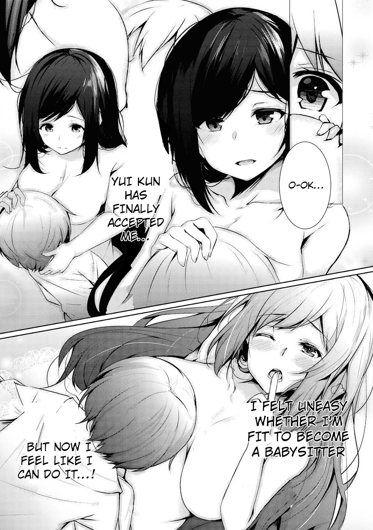 Do You like Fluffy Boobs? Busty Girl Anthology Comic Chapter 13 page 12 - Chapter 13: Tawawa Babysitter