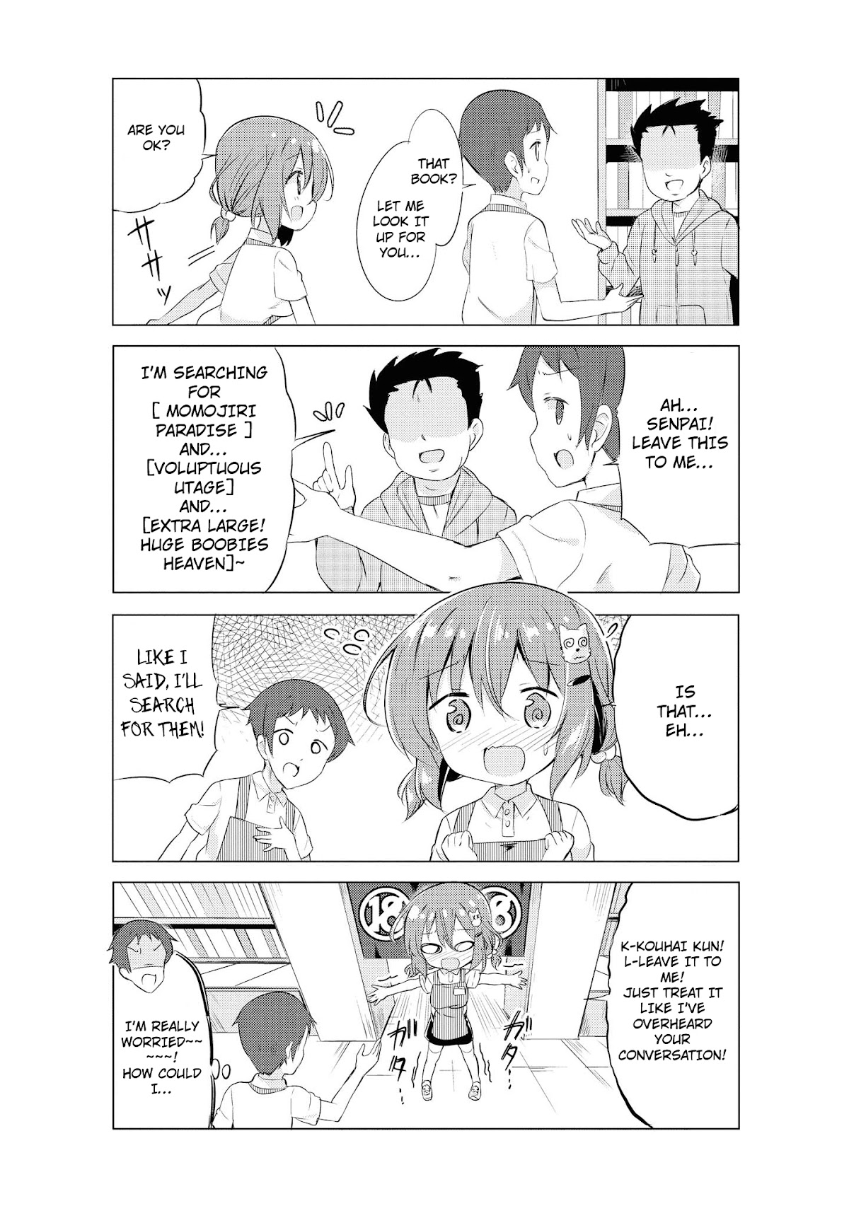 Do You like Fluffy Boobs? Busty Girl Anthology Comic Chapter 17 page 10 - Chapter 17: Extremely Cute Senpai At My Part Time Job by Kurou