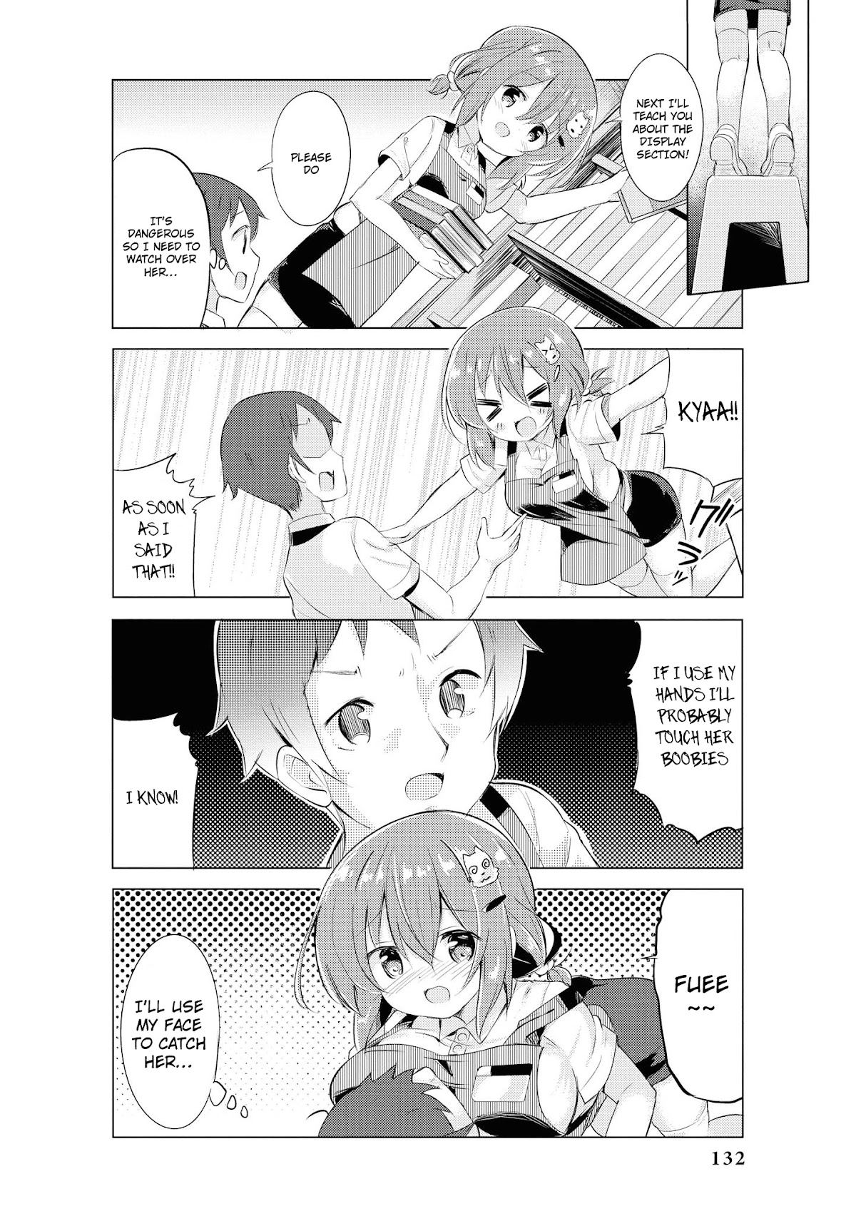 Do You like Fluffy Boobs? Busty Girl Anthology Comic Chapter 17 page 5 - Chapter 17: Extremely Cute Senpai At My Part Time Job by Kurou