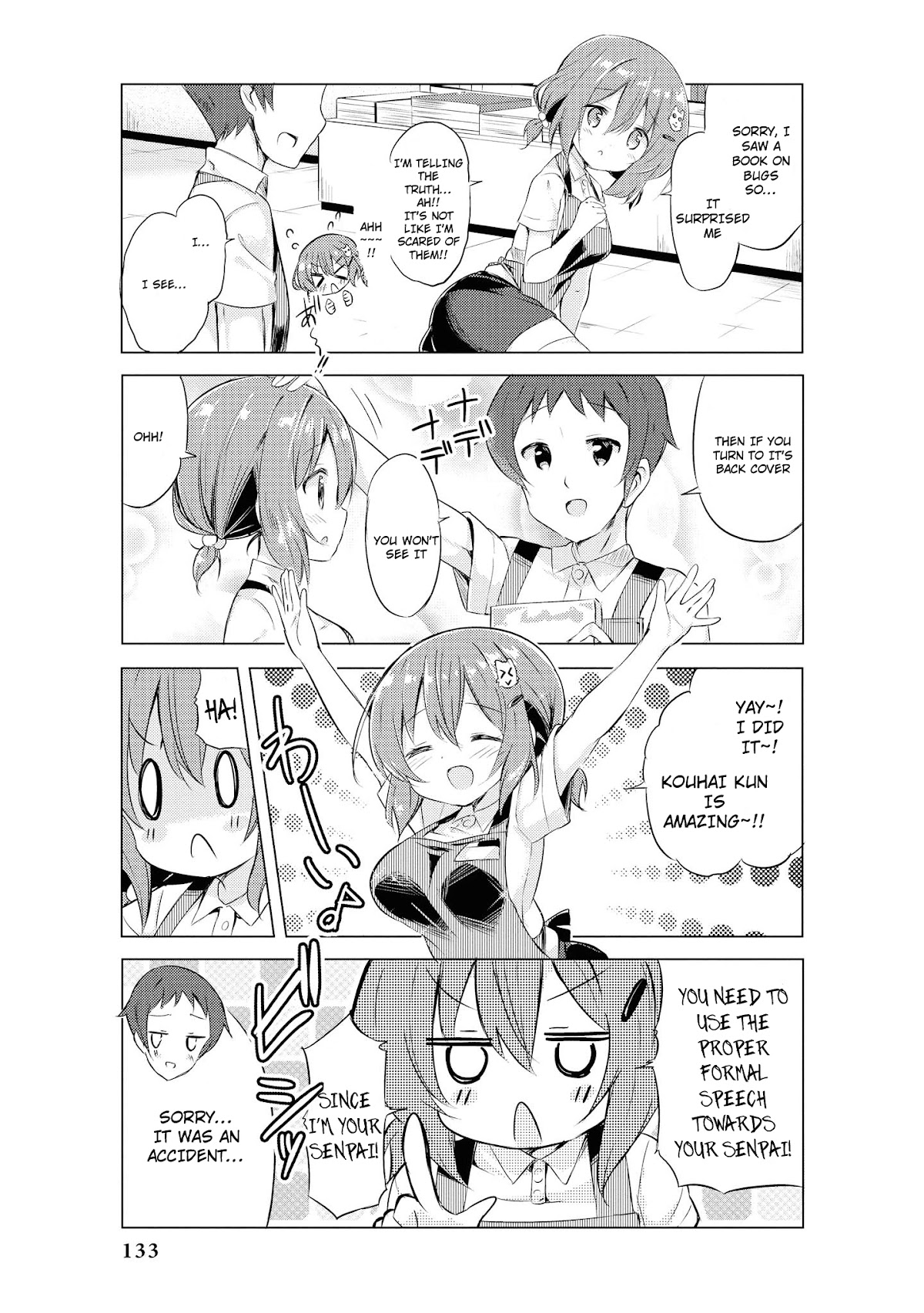 Do You like Fluffy Boobs? Busty Girl Anthology Comic Chapter 17 page 6 - Chapter 17: Extremely Cute Senpai At My Part Time Job by Kurou