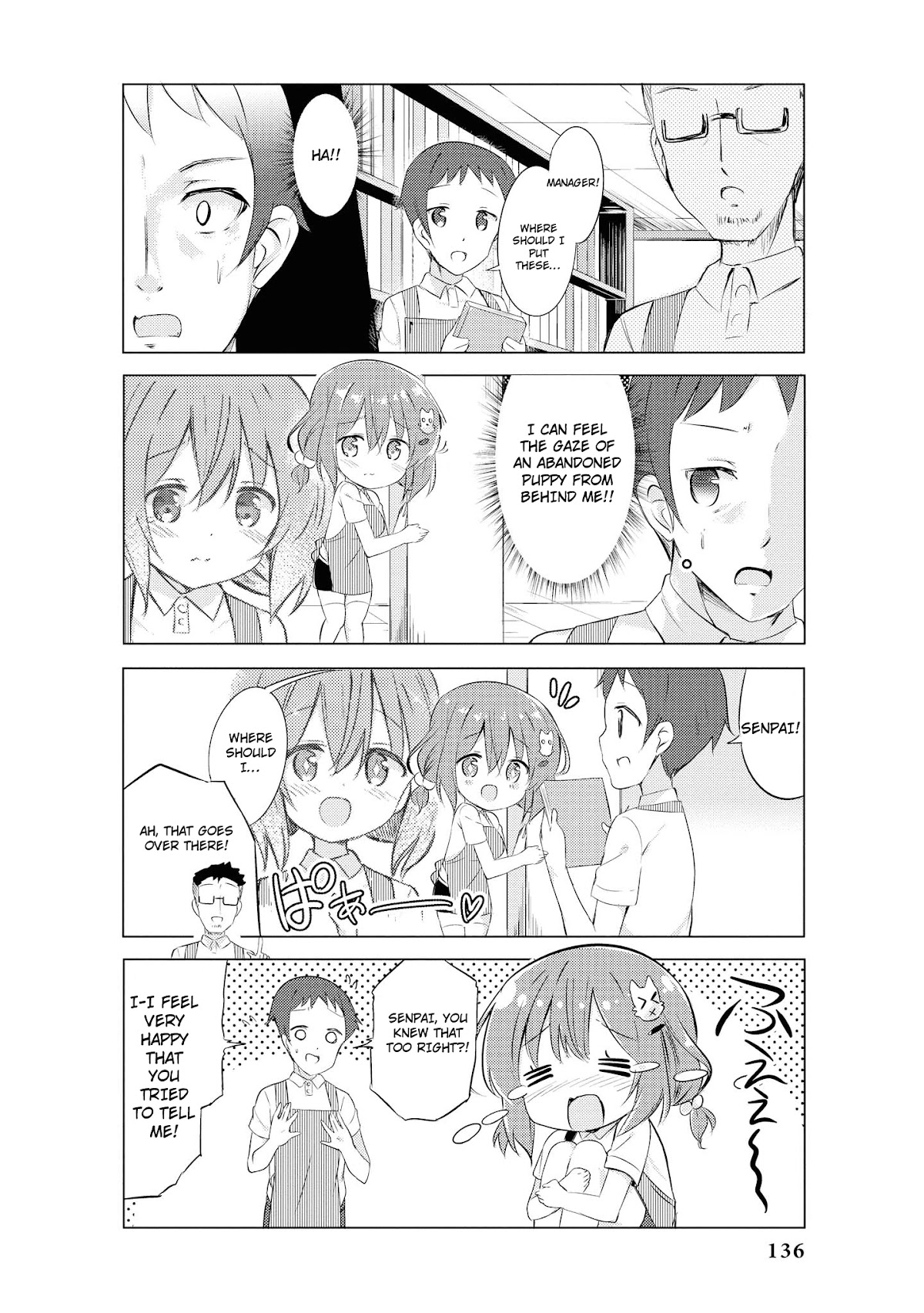 Do You like Fluffy Boobs? Busty Girl Anthology Comic Chapter 17 page 9 - Chapter 17: Extremely Cute Senpai At My Part Time Job by Kurou