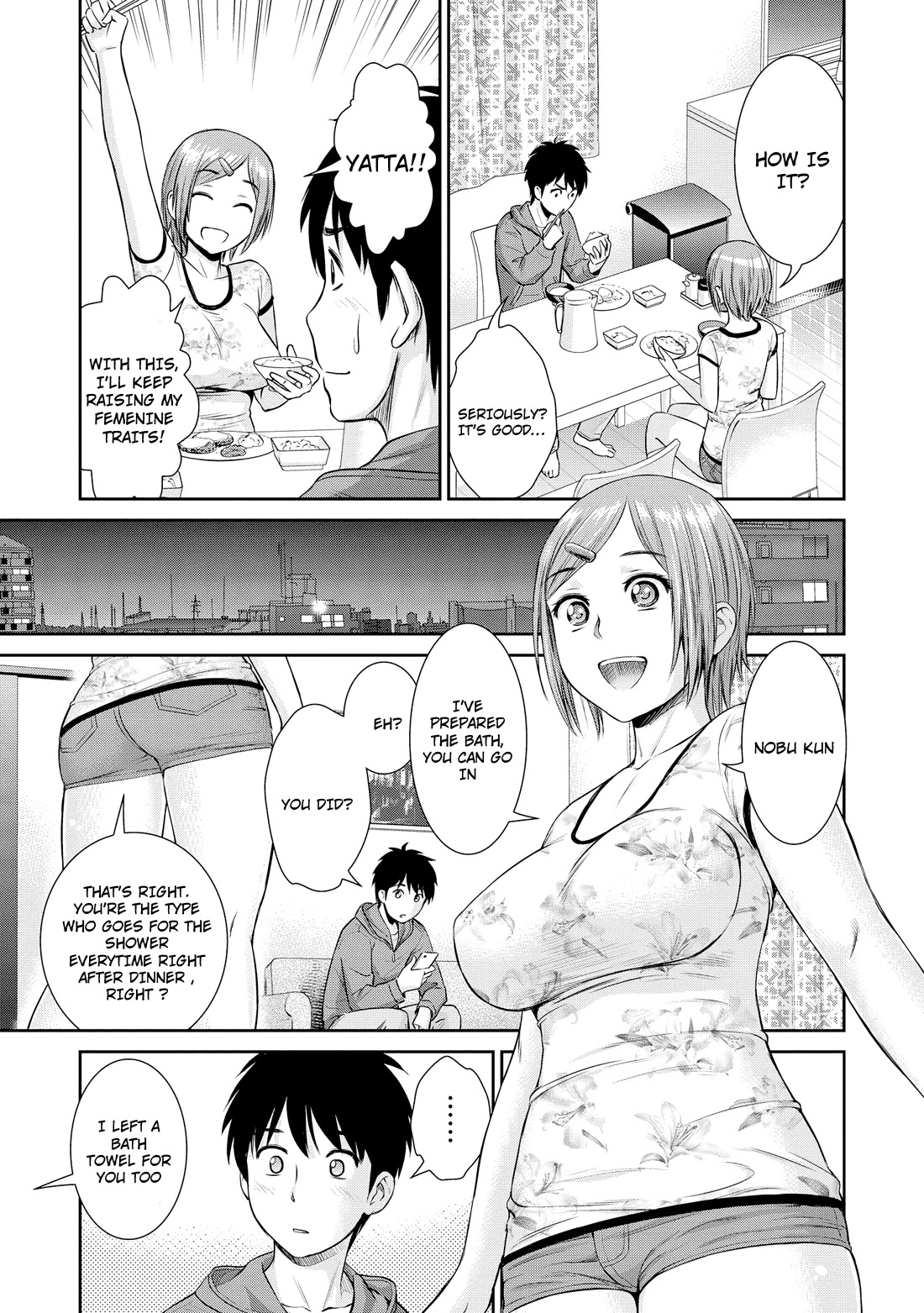 Do You like Fluffy Boobs? Busty Girl Anthology Comic Chapter 18 page 16 - Chapter 18: Spring Tawawa - We Meet Again