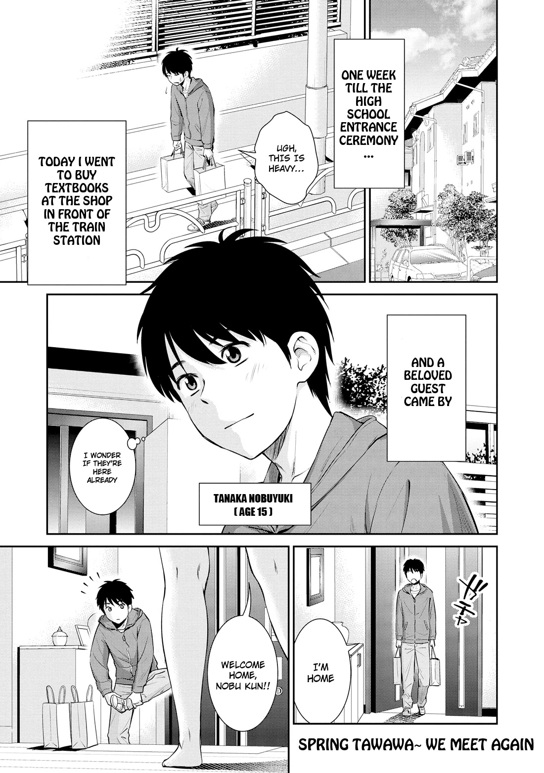 Do You like Fluffy Boobs? Busty Girl Anthology Comic Chapter 18 page 4 - Chapter 18: Spring Tawawa - We Meet Again