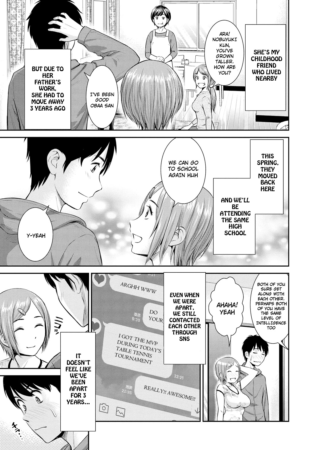 Do You like Fluffy Boobs? Busty Girl Anthology Comic Chapter 18 page 6 - Chapter 18: Spring Tawawa - We Meet Again