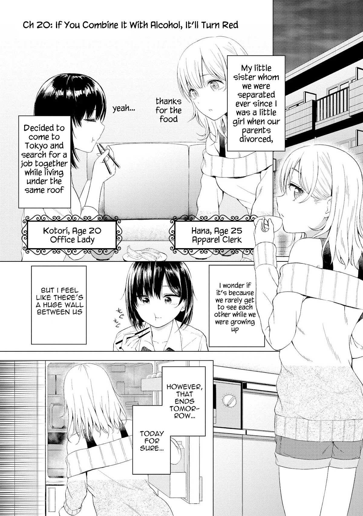 Do You like Fluffy Boobs? Busty Girl Anthology Comic Chapter 20 page 1 - Chapter 20: If You Combine It With Alcohol, It'll Turn Red