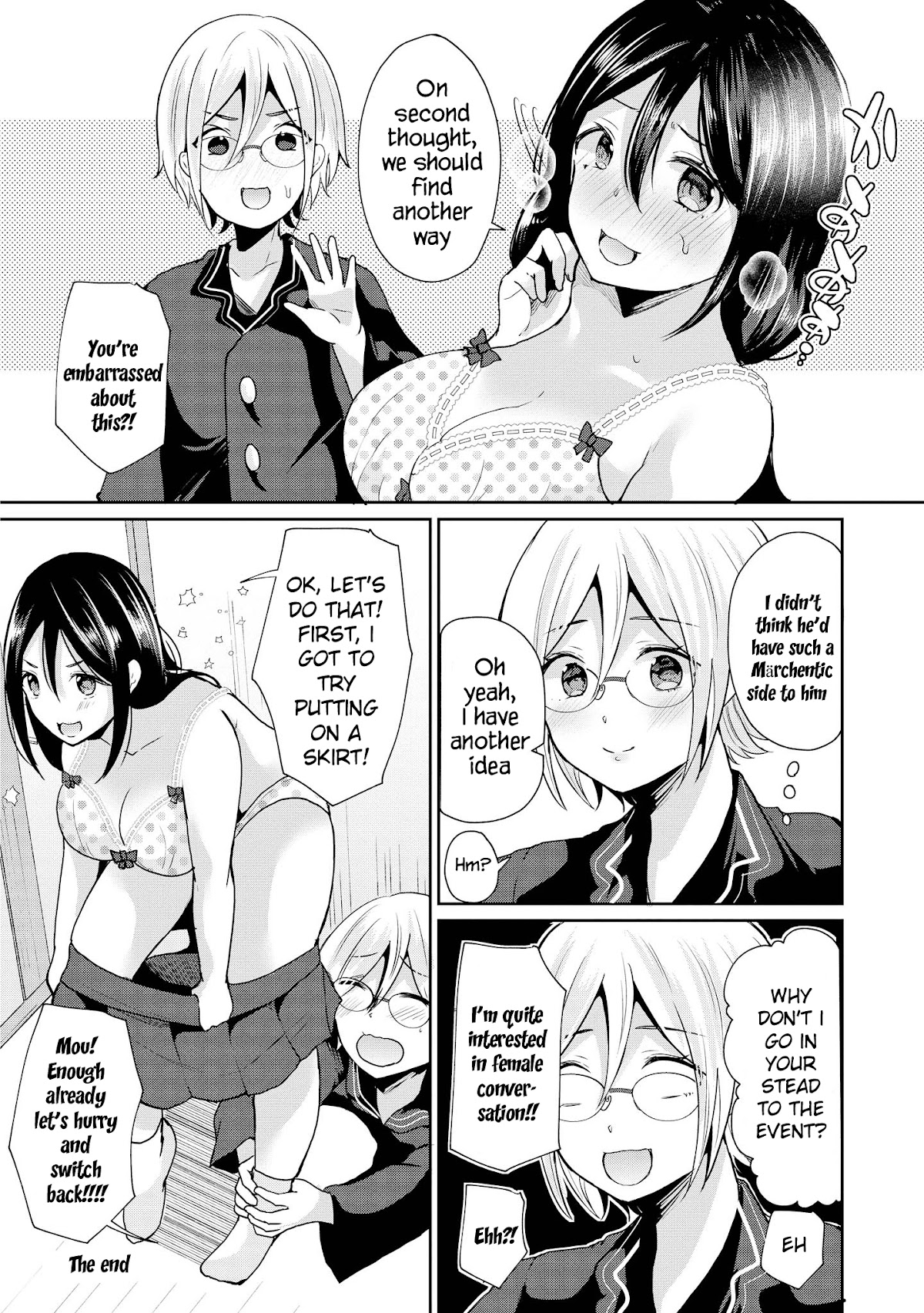 Do You like Fluffy Boobs? Busty Girl Anthology Comic Chapter 21 page 11 - Chapter 21: Pleasant Feelings?! Twins Change