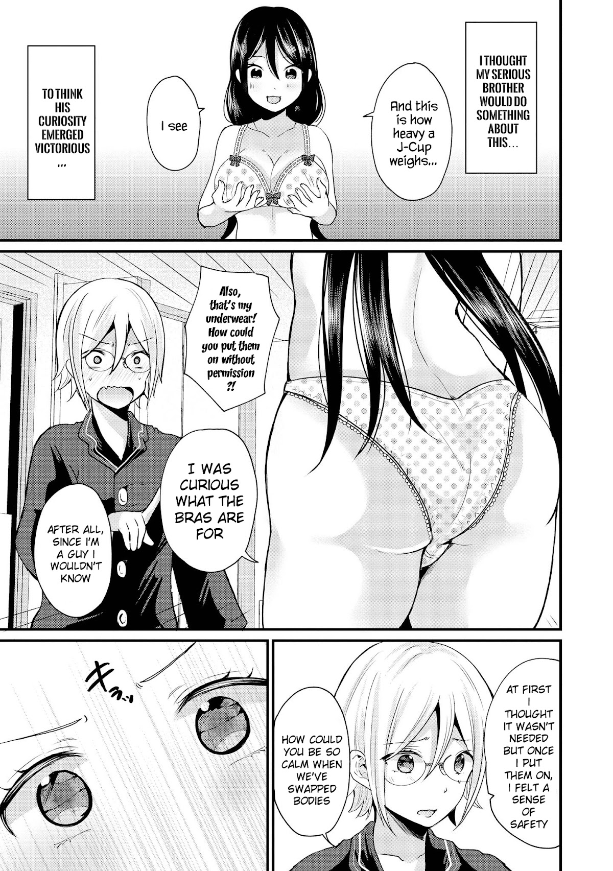 Do You like Fluffy Boobs? Busty Girl Anthology Comic Chapter 21 page 4 - Chapter 21: Pleasant Feelings?! Twins Change