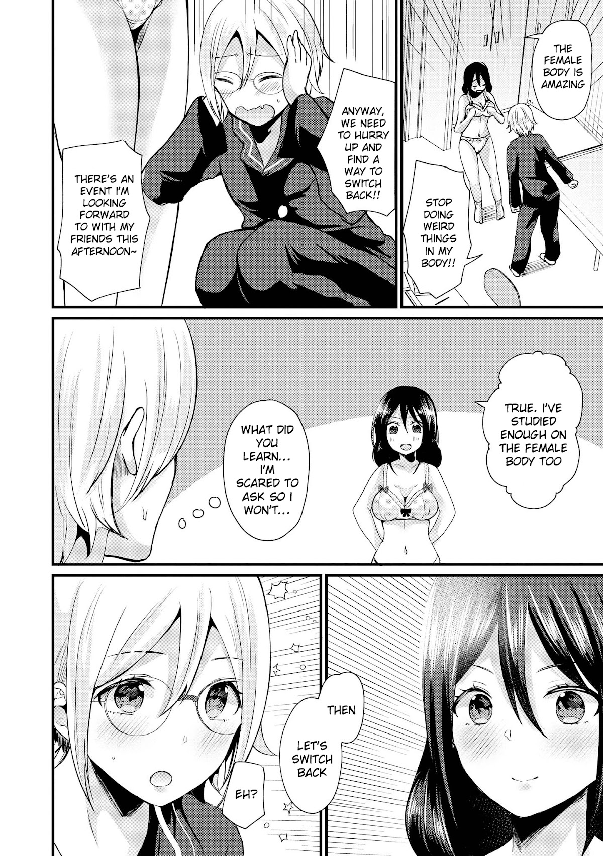 Do You like Fluffy Boobs? Busty Girl Anthology Comic Chapter 21 page 7 - Chapter 21: Pleasant Feelings?! Twins Change