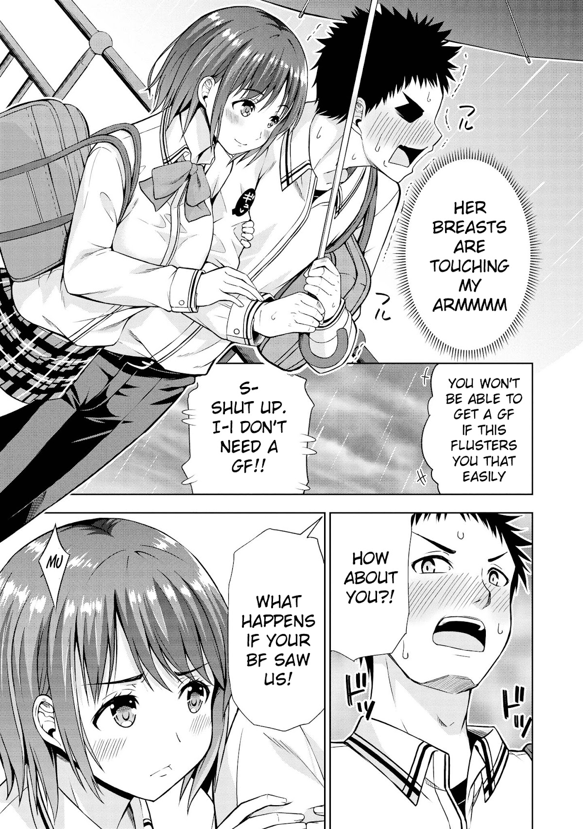 Do You like Fluffy Boobs? Busty Girl Anthology Comic Chapter 22 page 11 - Chapter 22: The Path Back Home That's Different From The Usual by Fujishima Shinnosuke