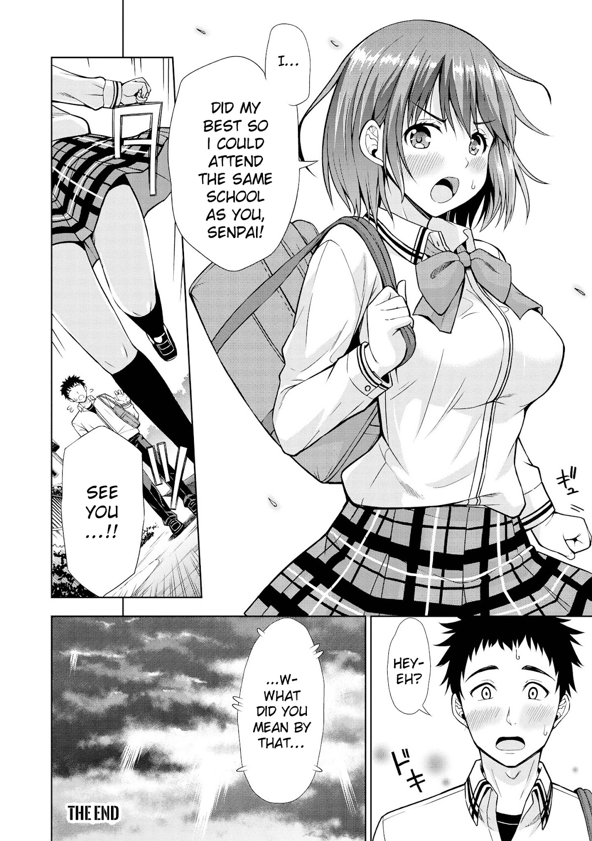 Do You like Fluffy Boobs? Busty Girl Anthology Comic Chapter 22 page 14 - Chapter 22: The Path Back Home That's Different From The Usual by Fujishima Shinnosuke