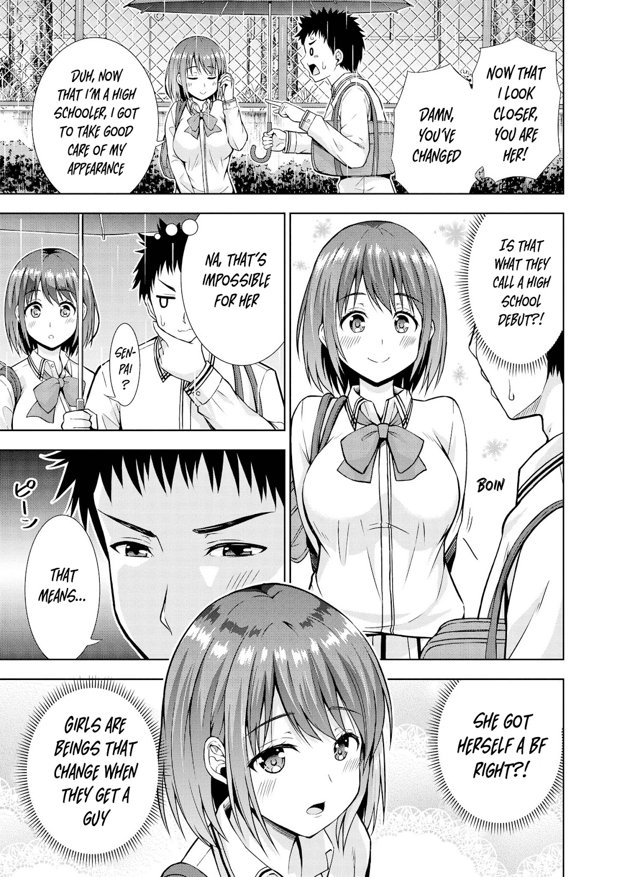 Do You like Fluffy Boobs? Busty Girl Anthology Comic Chapter 22 page 5 - Chapter 22: The Path Back Home That's Different From The Usual by Fujishima Shinnosuke