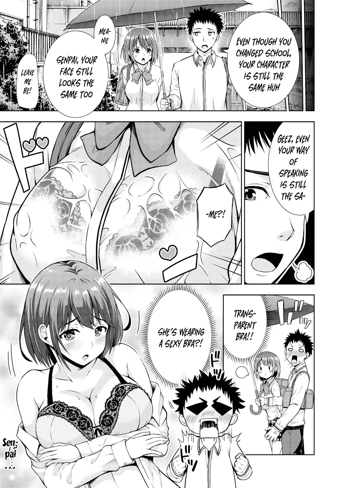 Do You like Fluffy Boobs? Busty Girl Anthology Comic Chapter 22 page 7 - Chapter 22: The Path Back Home That's Different From The Usual by Fujishima Shinnosuke