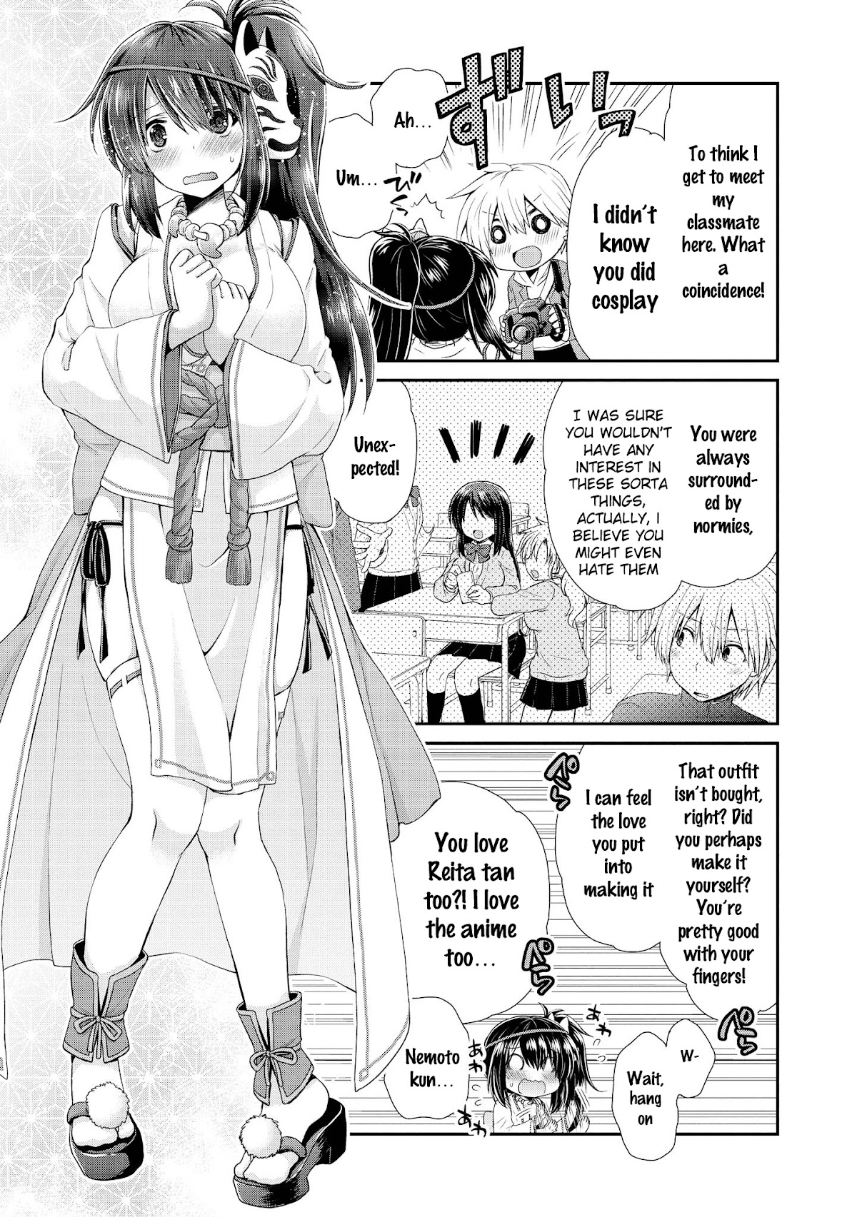 Do You like Fluffy Boobs? Busty Girl Anthology Comic Chapter 23 page 5 - Chapter 23: My Classmate is a Cosplayer by Takana Momo