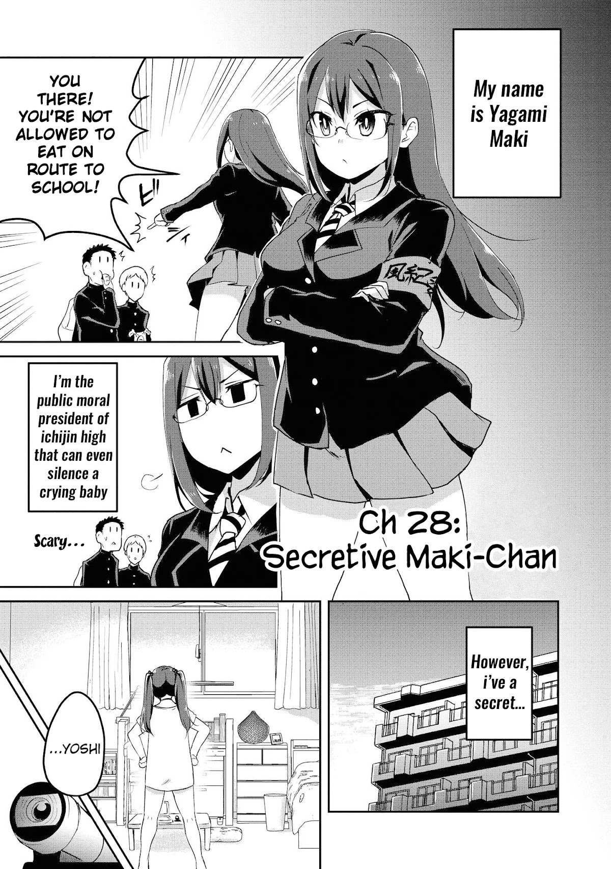 Do You like Fluffy Boobs? Busty Girl Anthology Comic Chapter 28 page 1 - Chapter 28: Secretive Maki-chan by Kiri Kiri Mai