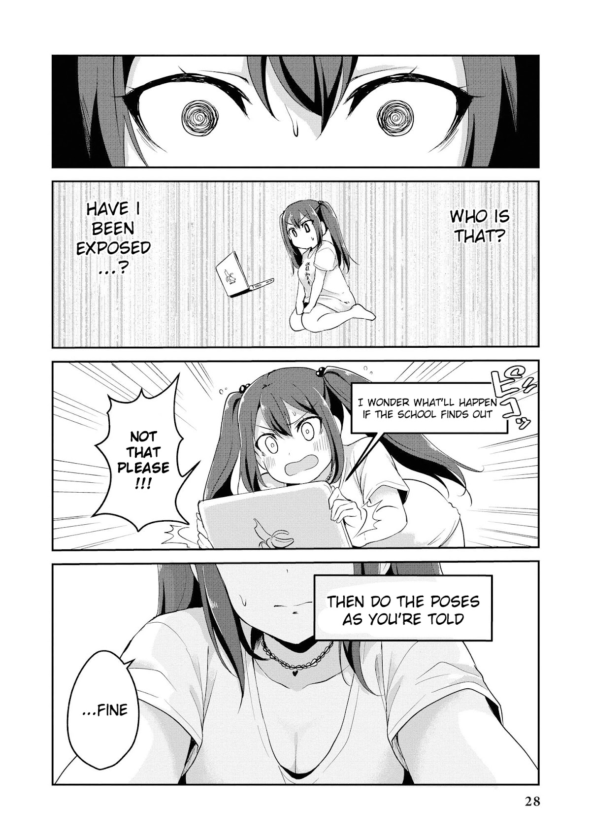 Do You like Fluffy Boobs? Busty Girl Anthology Comic Chapter 28 page 4 - Chapter 28: Secretive Maki-chan by Kiri Kiri Mai