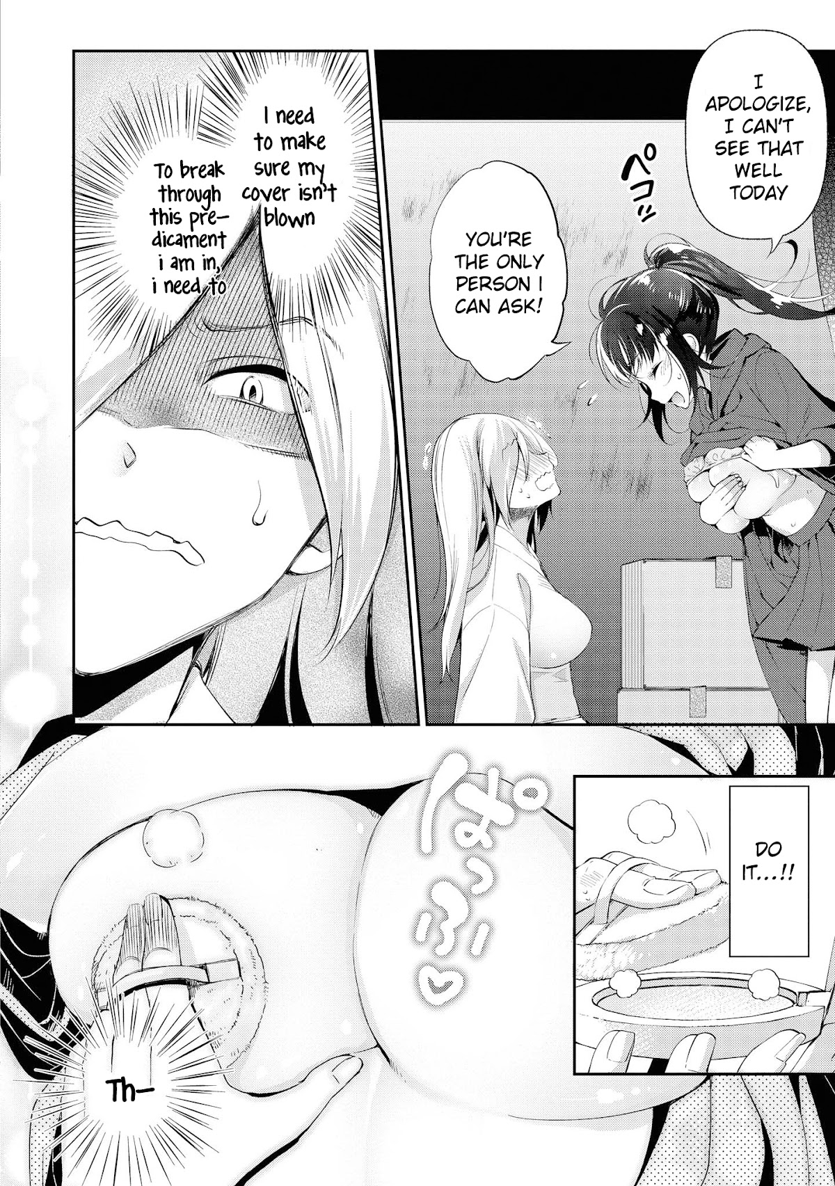 Do You like Fluffy Boobs? Busty Girl Anthology Comic Chapter 29 page 13 - Chapter 29: Yoshioka Riri's Days of Failing by Momoshika Fujiko