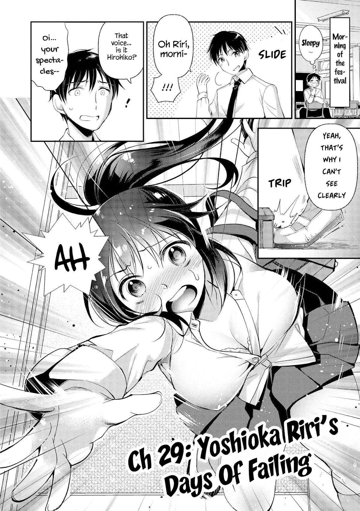 Do You like Fluffy Boobs? Busty Girl Anthology Comic Chapter 29 page 3 - Chapter 29: Yoshioka Riri's Days of Failing by Momoshika Fujiko