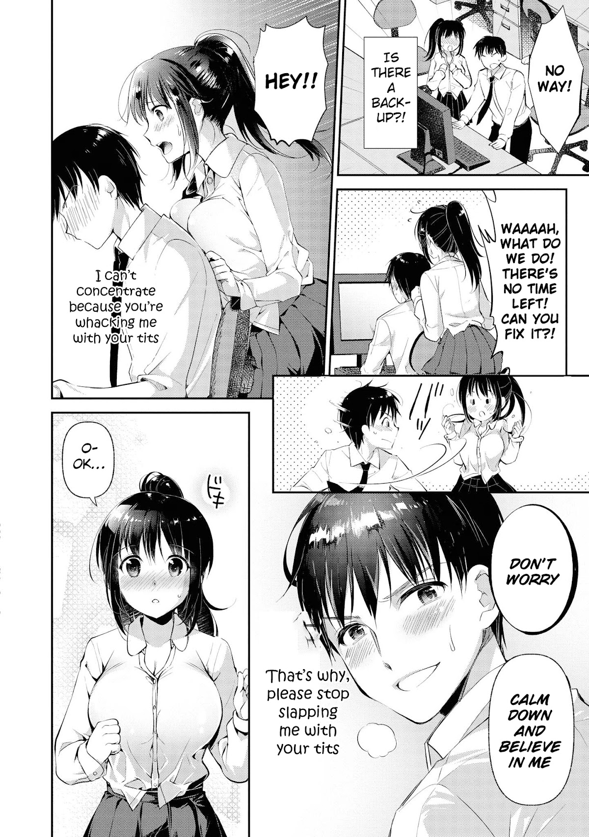 Do You like Fluffy Boobs? Busty Girl Anthology Comic Chapter 29 page 9 - Chapter 29: Yoshioka Riri's Days of Failing by Momoshika Fujiko