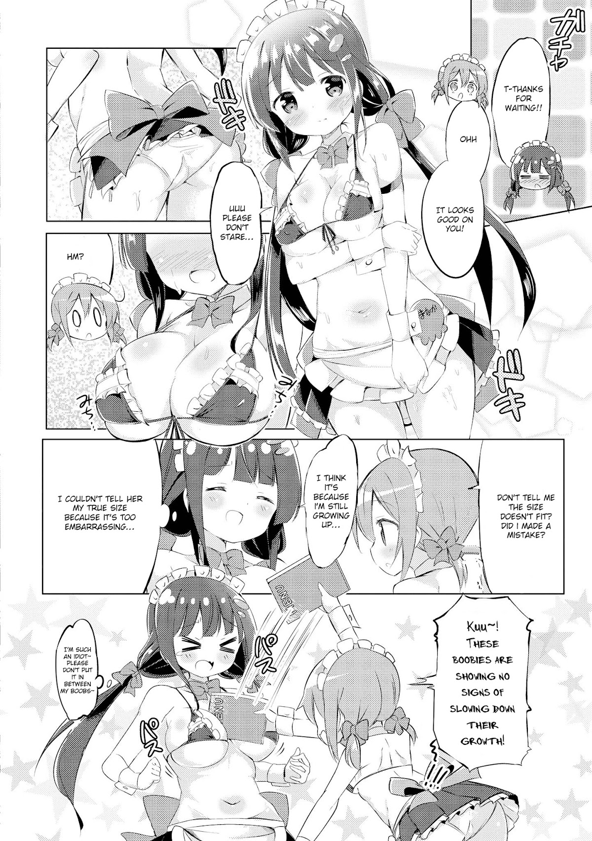 Do You like Fluffy Boobs? Busty Girl Anthology Comic Chapter 3 page 6 - Chapter 3: The First Part Time Job