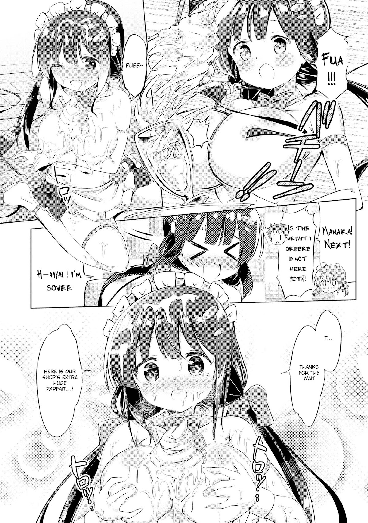 Do You like Fluffy Boobs? Busty Girl Anthology Comic Chapter 3 page 8 - Chapter 3: The First Part Time Job