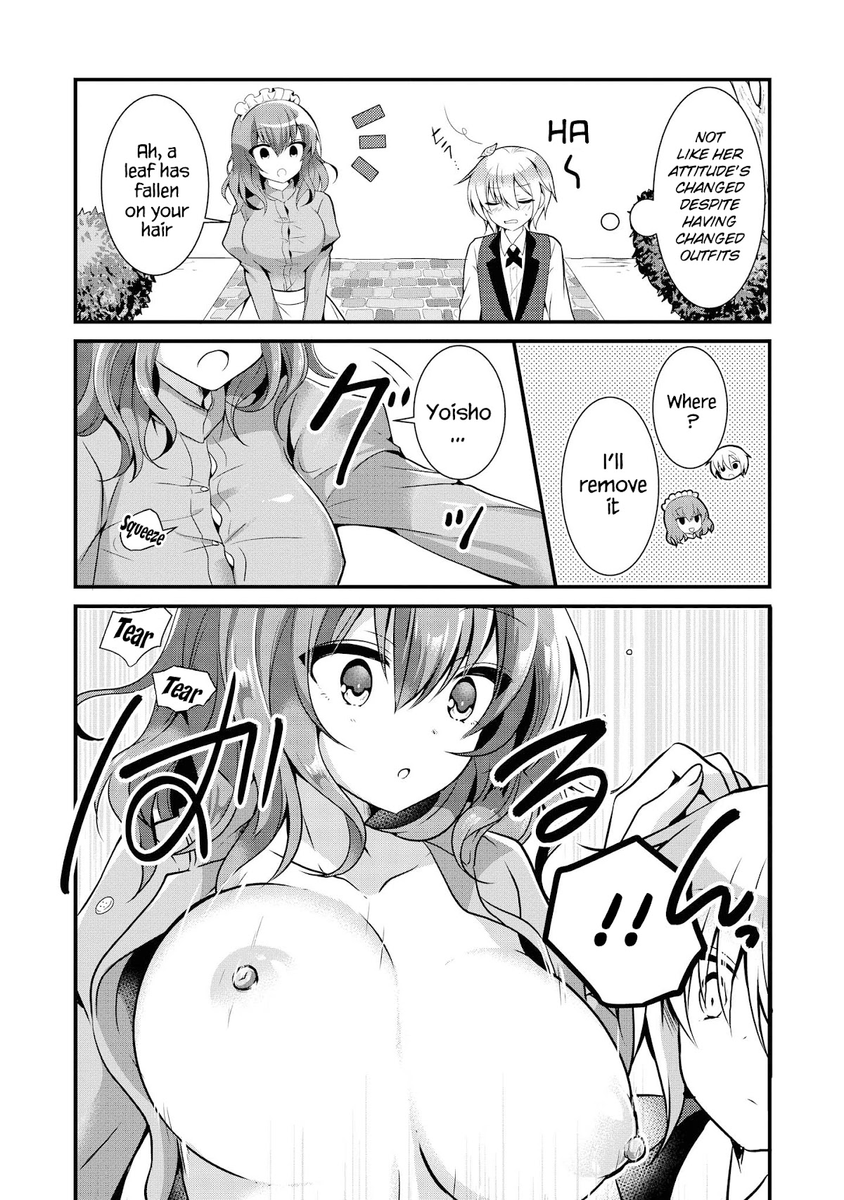 Do You like Fluffy Boobs? Busty Girl Anthology Comic Chapter 31 page 11 - Chapter 31: Boku no Karakai Maid-san by Gokugetsu Momo