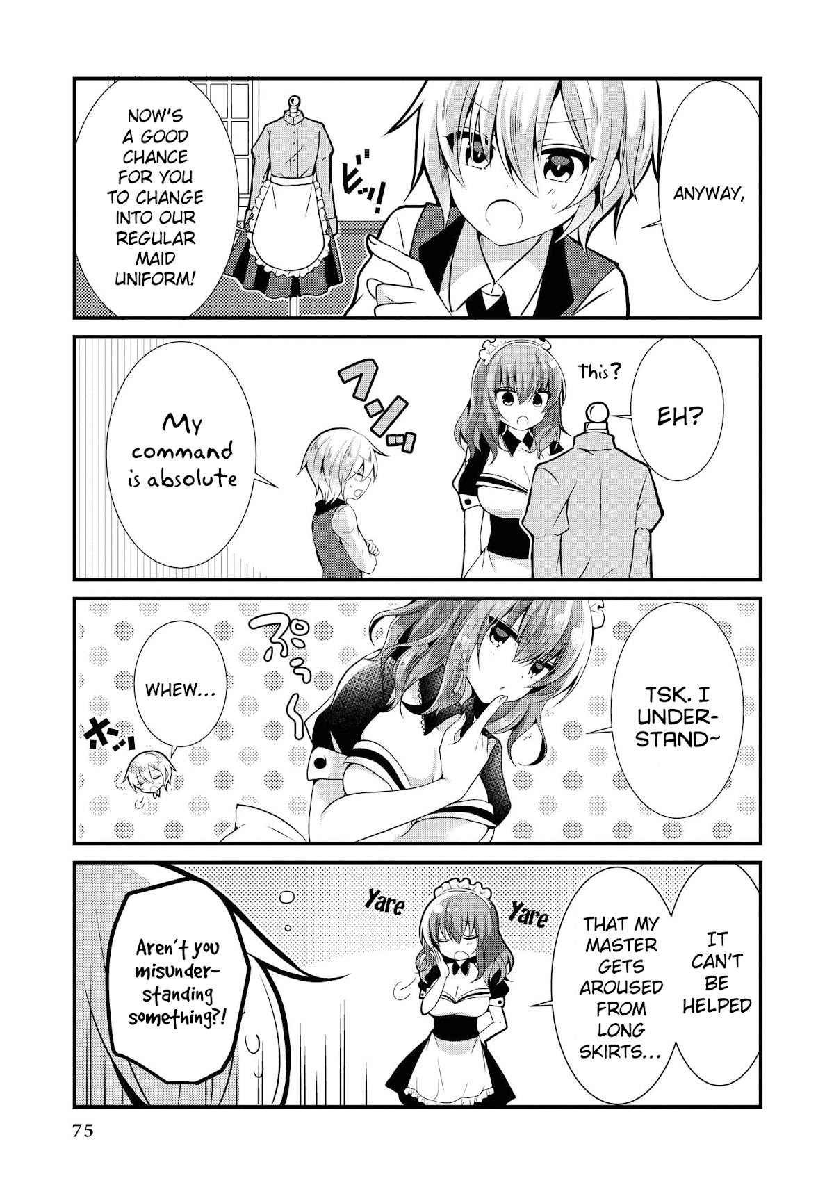 Do You like Fluffy Boobs? Busty Girl Anthology Comic Chapter 31 page 8 - Chapter 31: Boku no Karakai Maid-san by Gokugetsu Momo