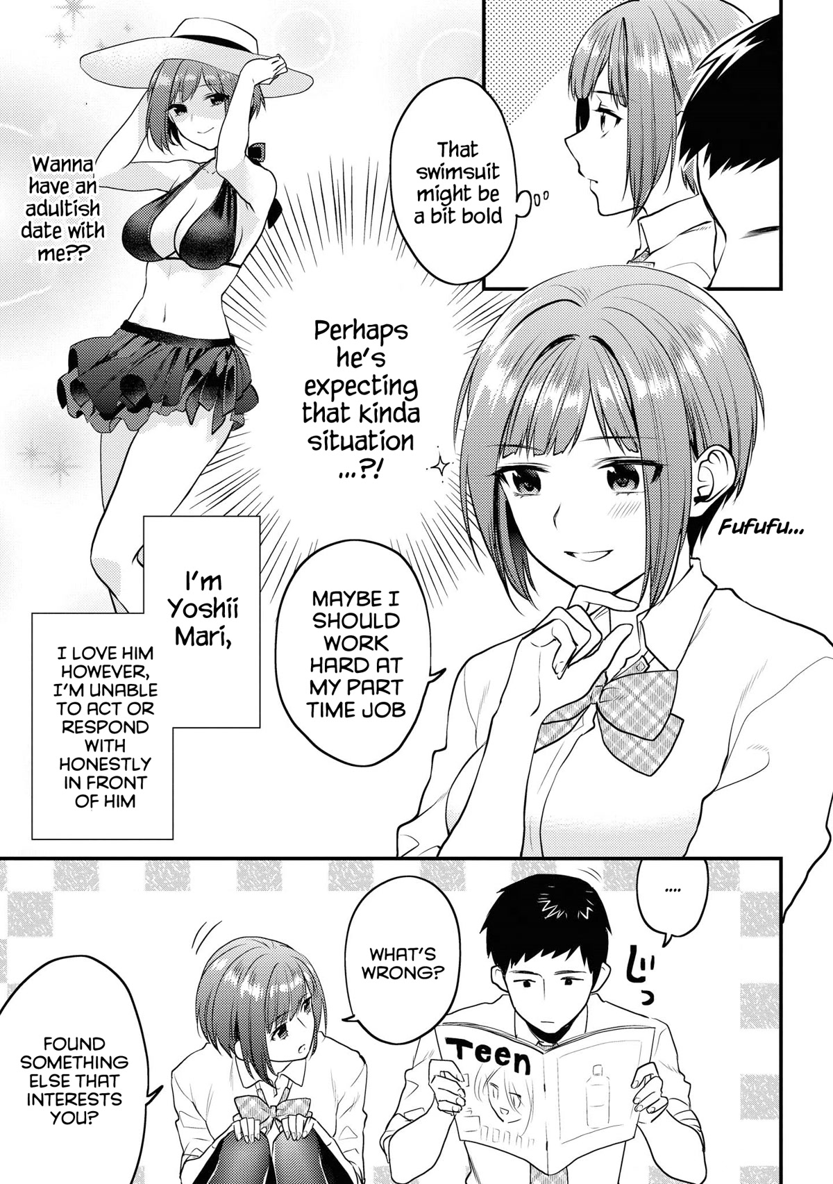 Do You like Fluffy Boobs? Busty Girl Anthology Comic Chapter 33 page 6 - Chapter 33: Shy Communication