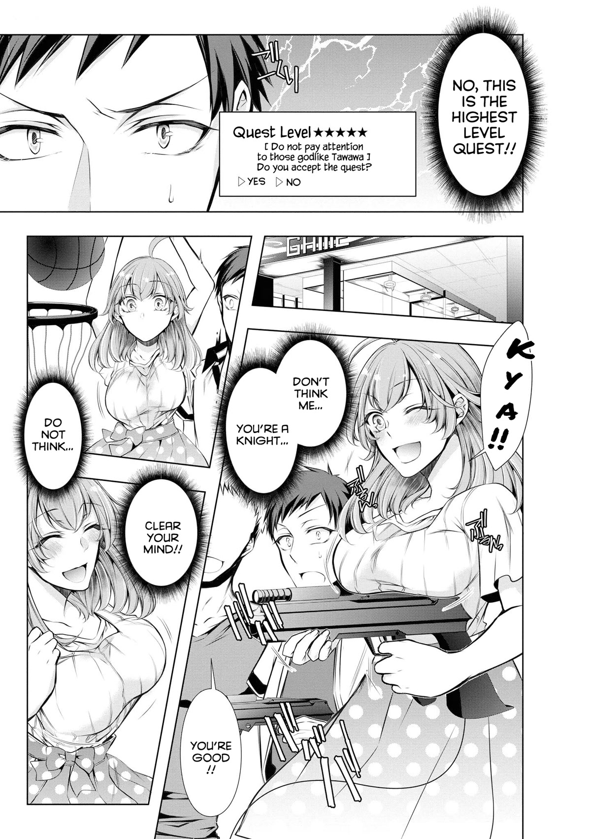 Do You like Fluffy Boobs? Busty Girl Anthology Comic Chapter 34 page 10 - Chapter 34: Tawawa Quest