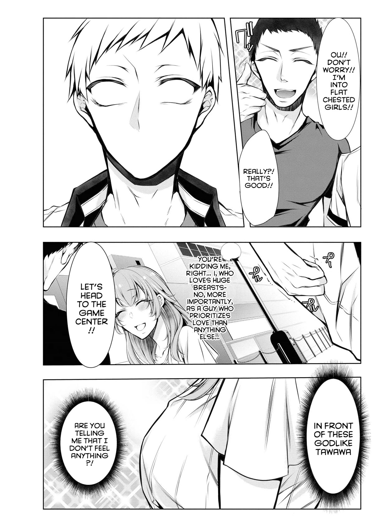 Do You like Fluffy Boobs? Busty Girl Anthology Comic Chapter 34 page 9 - Chapter 34: Tawawa Quest