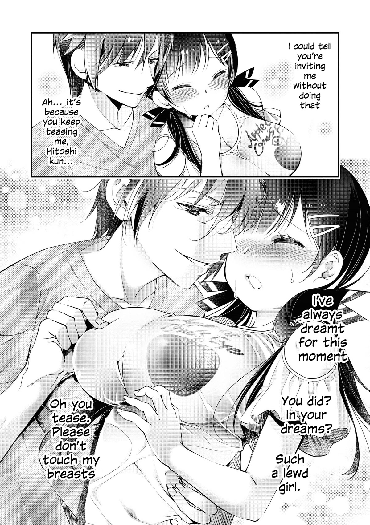 Do You like Fluffy Boobs? Busty Girl Anthology Comic Chapter 35 page 14 - Chapter 35: Rinko-chan who's good at imagining