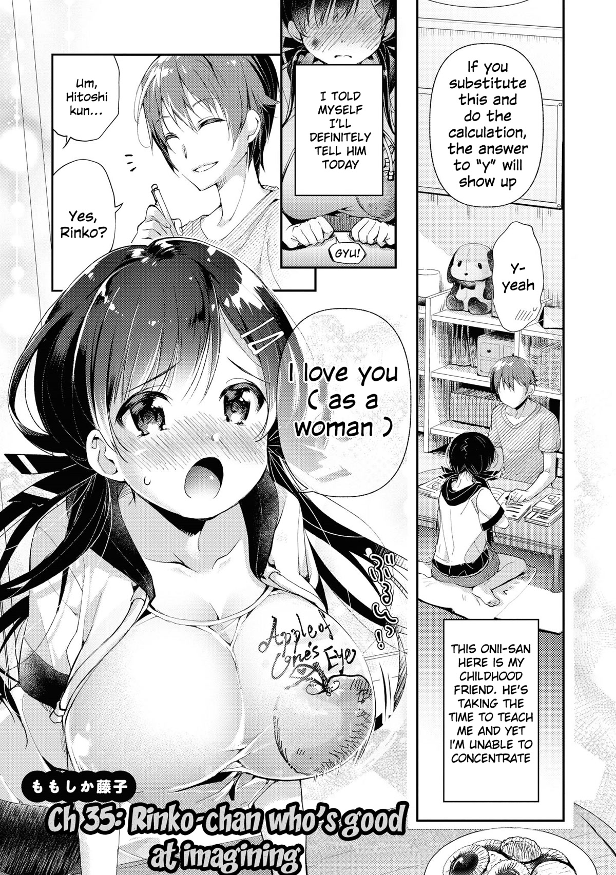 Do You like Fluffy Boobs? Busty Girl Anthology Comic Chapter 35 page 6 - Chapter 35: Rinko-chan who's good at imagining