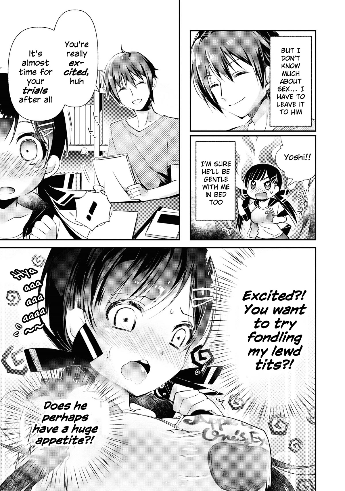 Do You like Fluffy Boobs? Busty Girl Anthology Comic Chapter 35 page 8 - Chapter 35: Rinko-chan who's good at imagining
