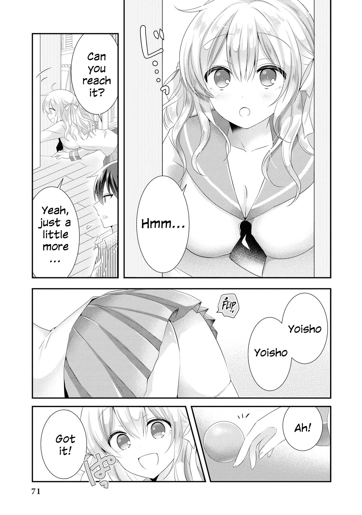 Do You like Fluffy Boobs? Busty Girl Anthology Comic Chapter 38 page 10 - Chapter 38: Childhood friend is a dog type
