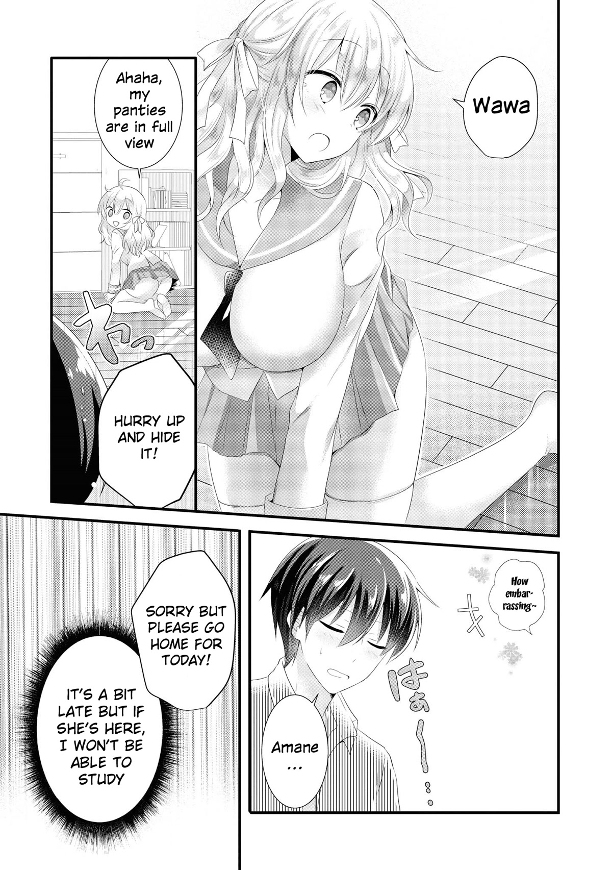 Do You like Fluffy Boobs? Busty Girl Anthology Comic Chapter 38 page 12 - Chapter 38: Childhood friend is a dog type