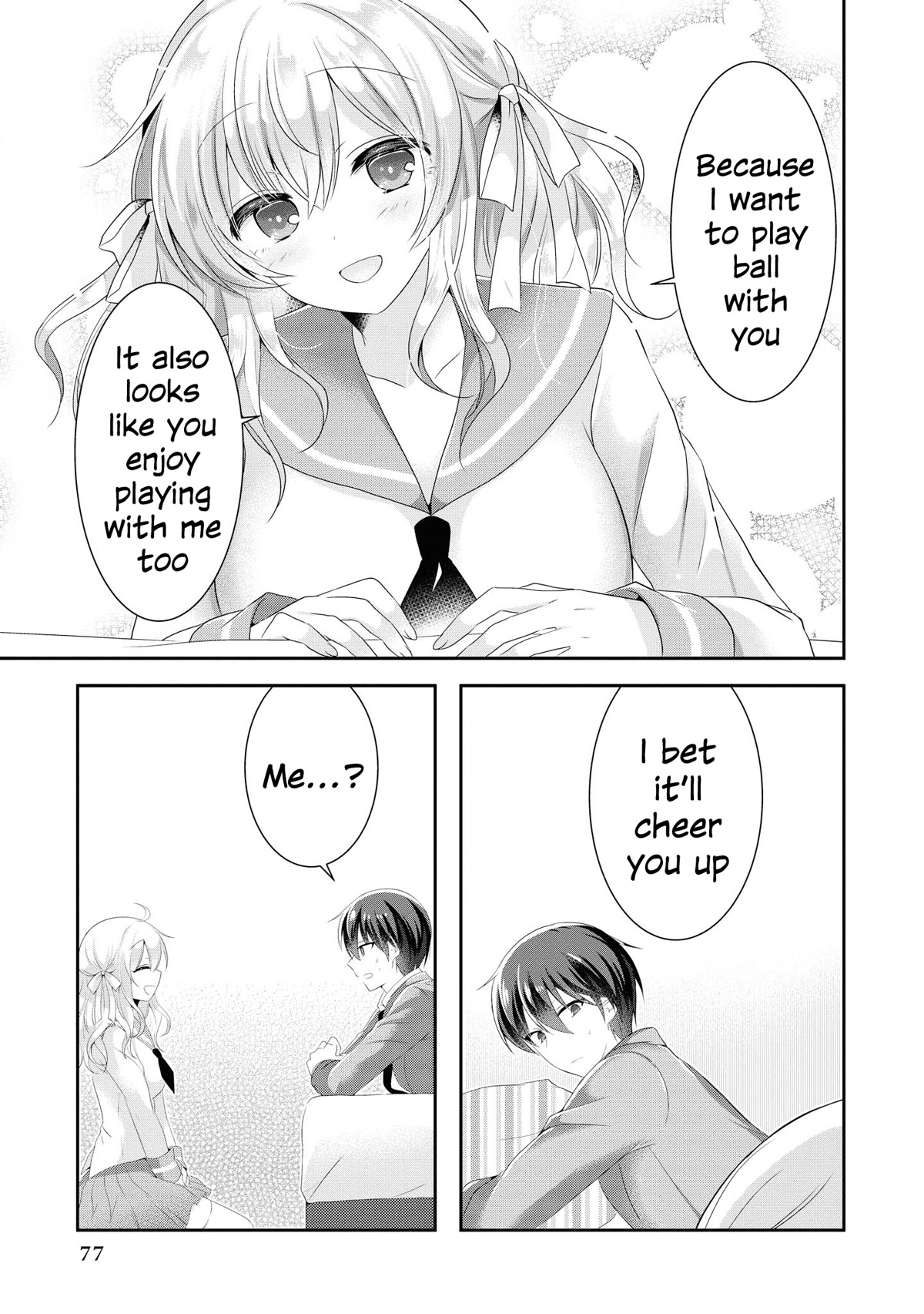 Do You like Fluffy Boobs? Busty Girl Anthology Comic Chapter 38 page 16 - Chapter 38: Childhood friend is a dog type