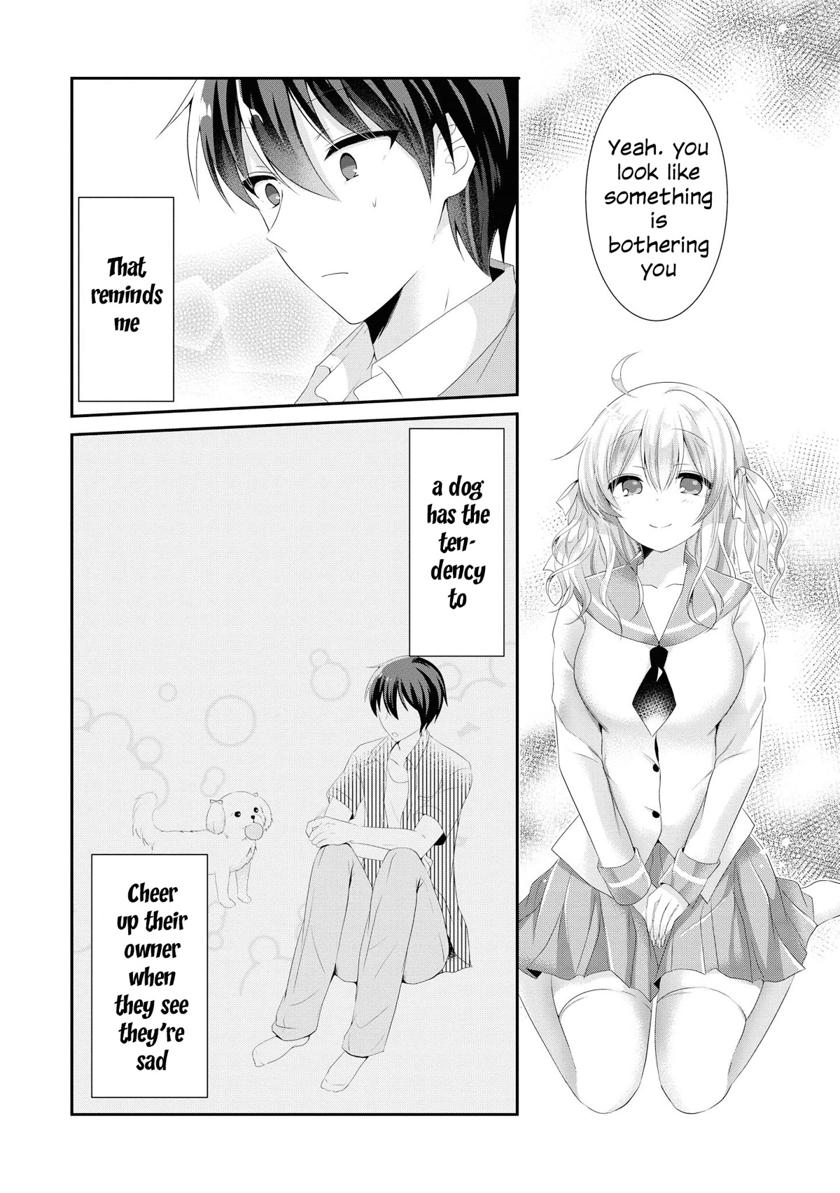 Do You like Fluffy Boobs? Busty Girl Anthology Comic Chapter 38 page 17 - Chapter 38: Childhood friend is a dog type