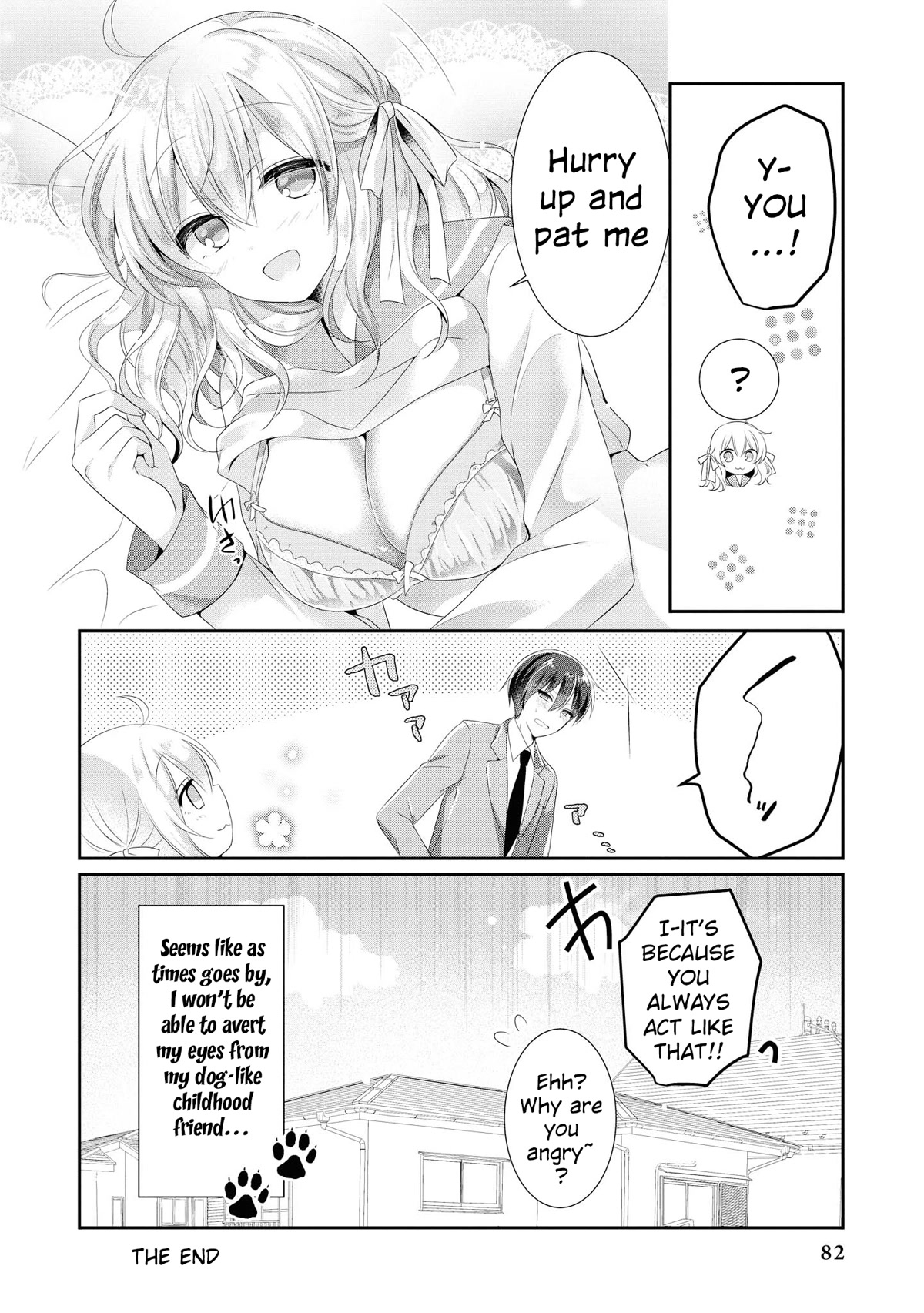 Do You like Fluffy Boobs? Busty Girl Anthology Comic Chapter 38 page 21 - Chapter 38: Childhood friend is a dog type
