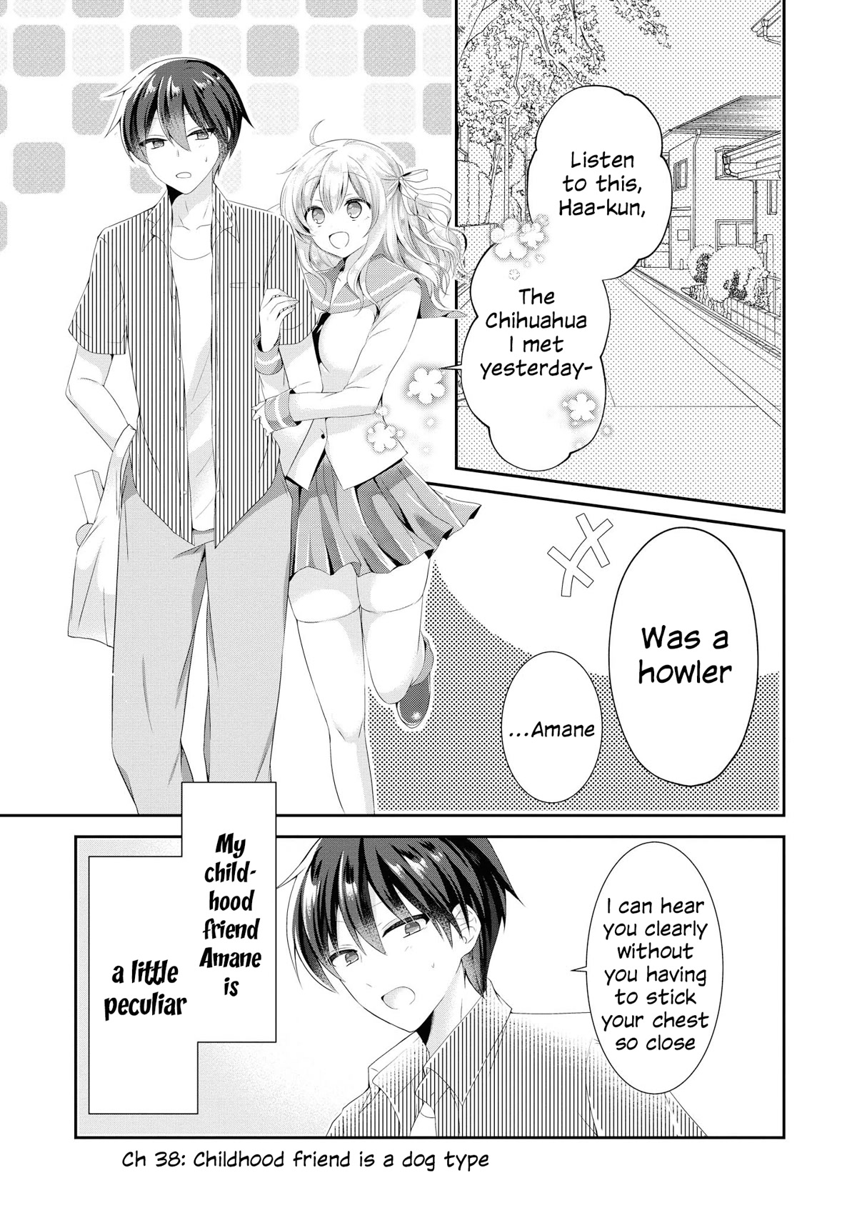 Do You like Fluffy Boobs? Busty Girl Anthology Comic Chapter 38 page 4 - Chapter 38: Childhood friend is a dog type