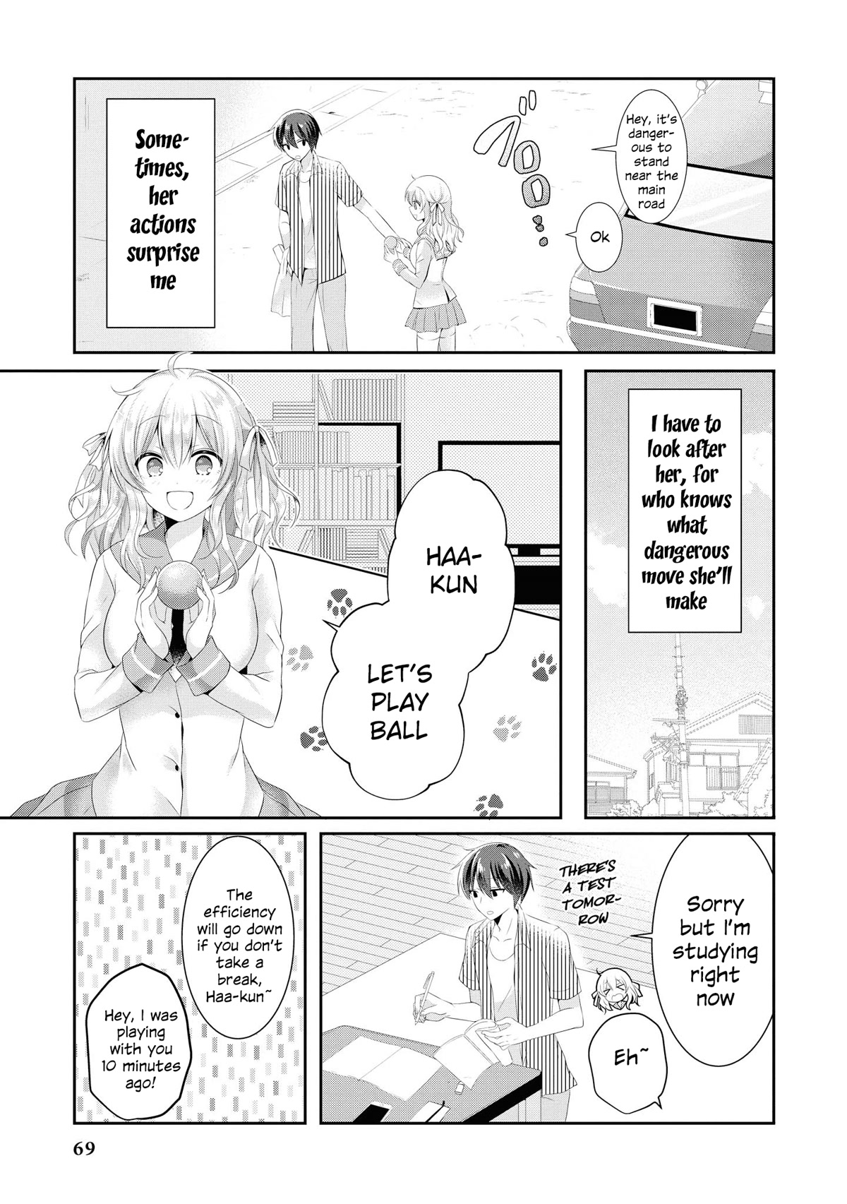 Do You like Fluffy Boobs? Busty Girl Anthology Comic Chapter 38 page 8 - Chapter 38: Childhood friend is a dog type
