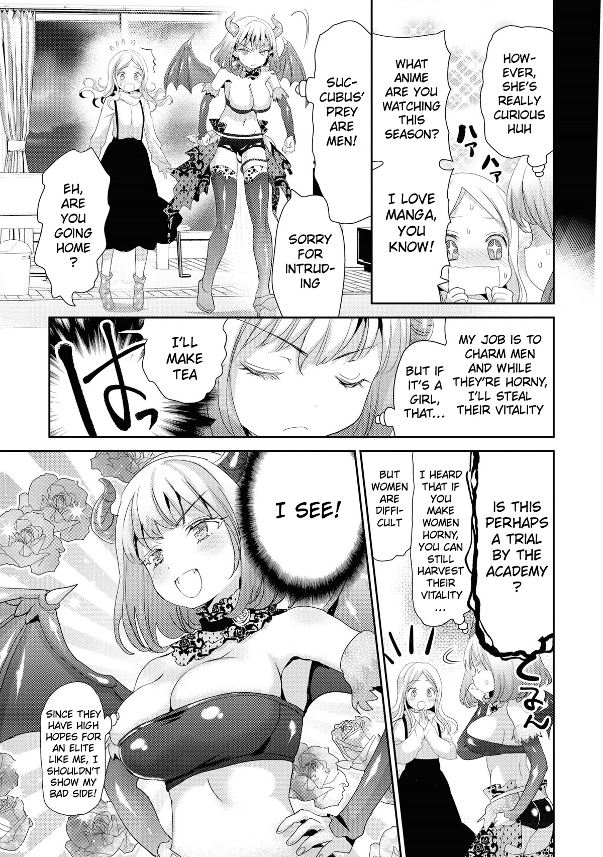 Do You like Fluffy Boobs? Busty Girl Anthology Comic Chapter 39 page 4 - Chapter 39: This Elite Succubus fails at seducing