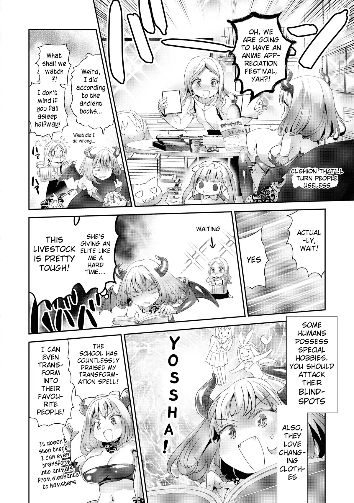 Do You like Fluffy Boobs? Busty Girl Anthology Comic Chapter 39 page 9 - Chapter 39: This Elite Succubus fails at seducing
