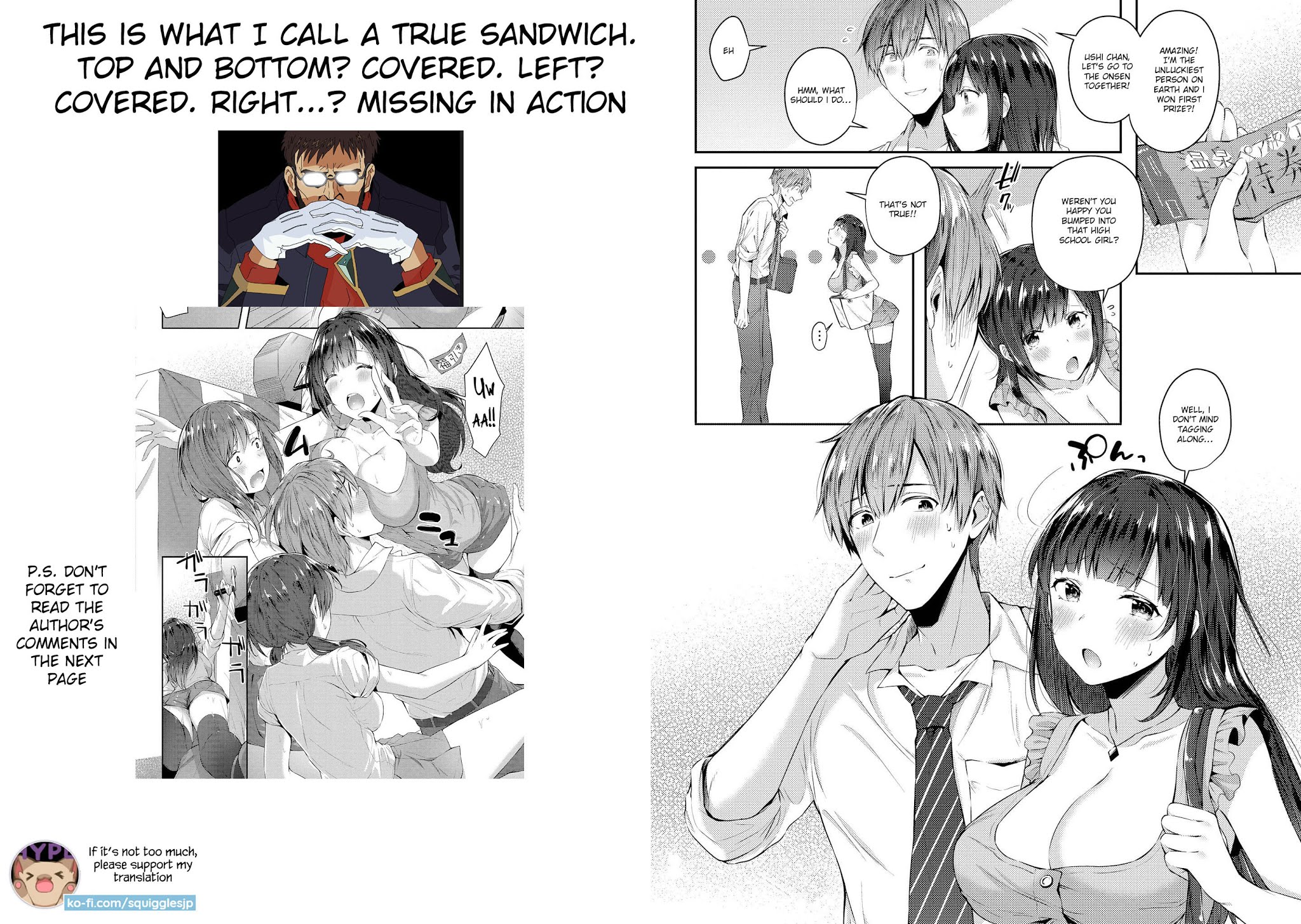 Do You like Fluffy Boobs? Busty Girl Anthology Comic Chapter 4 page 9 - Chapter 4: Ushi Chan's Good Luck Charm ~shopping district lottery~