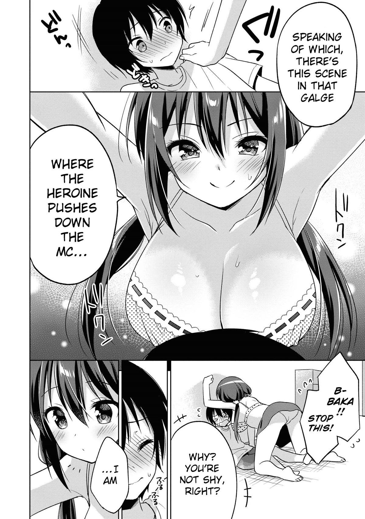 Do You like Fluffy Boobs? Busty Girl Anthology Comic Chapter 41 page 13 - Chapter 41: Please don’t make me doki doki!