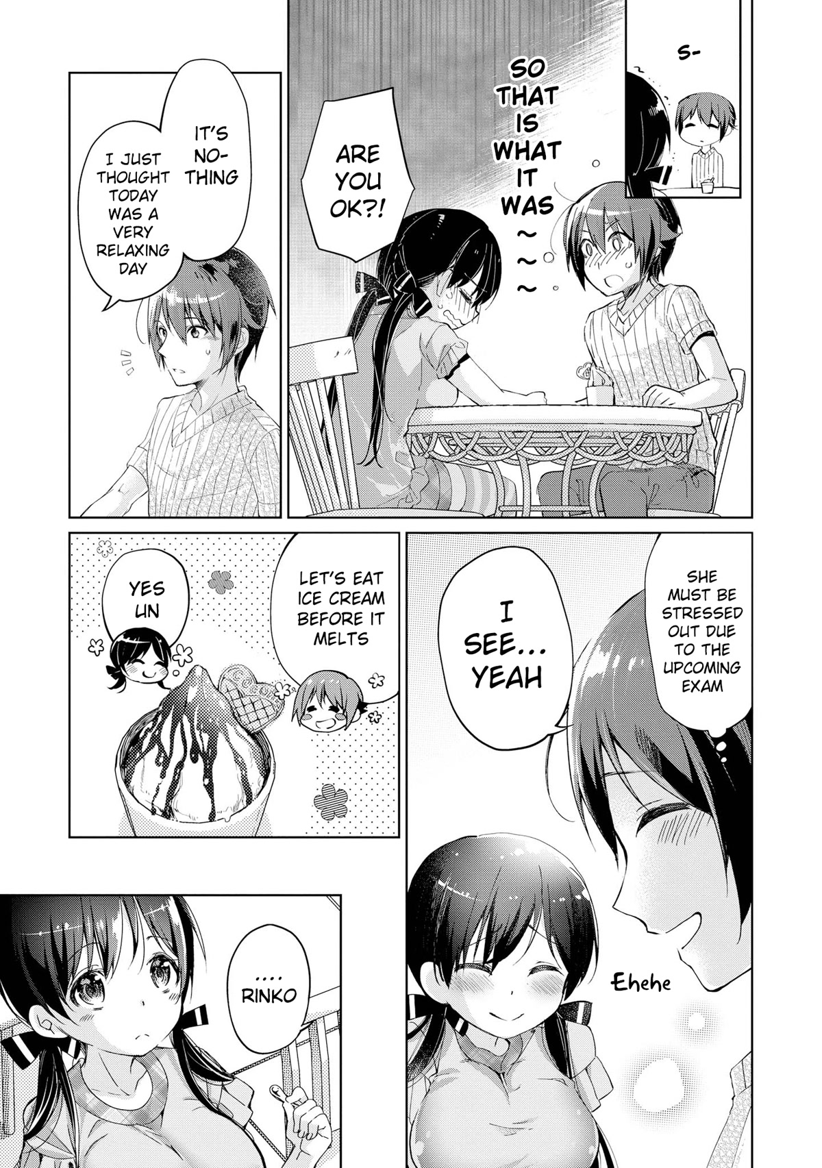 Do You like Fluffy Boobs? Busty Girl Anthology Comic Chapter 43 page 14 - Chapter 43: Rinko-chan who's good at imagining 2