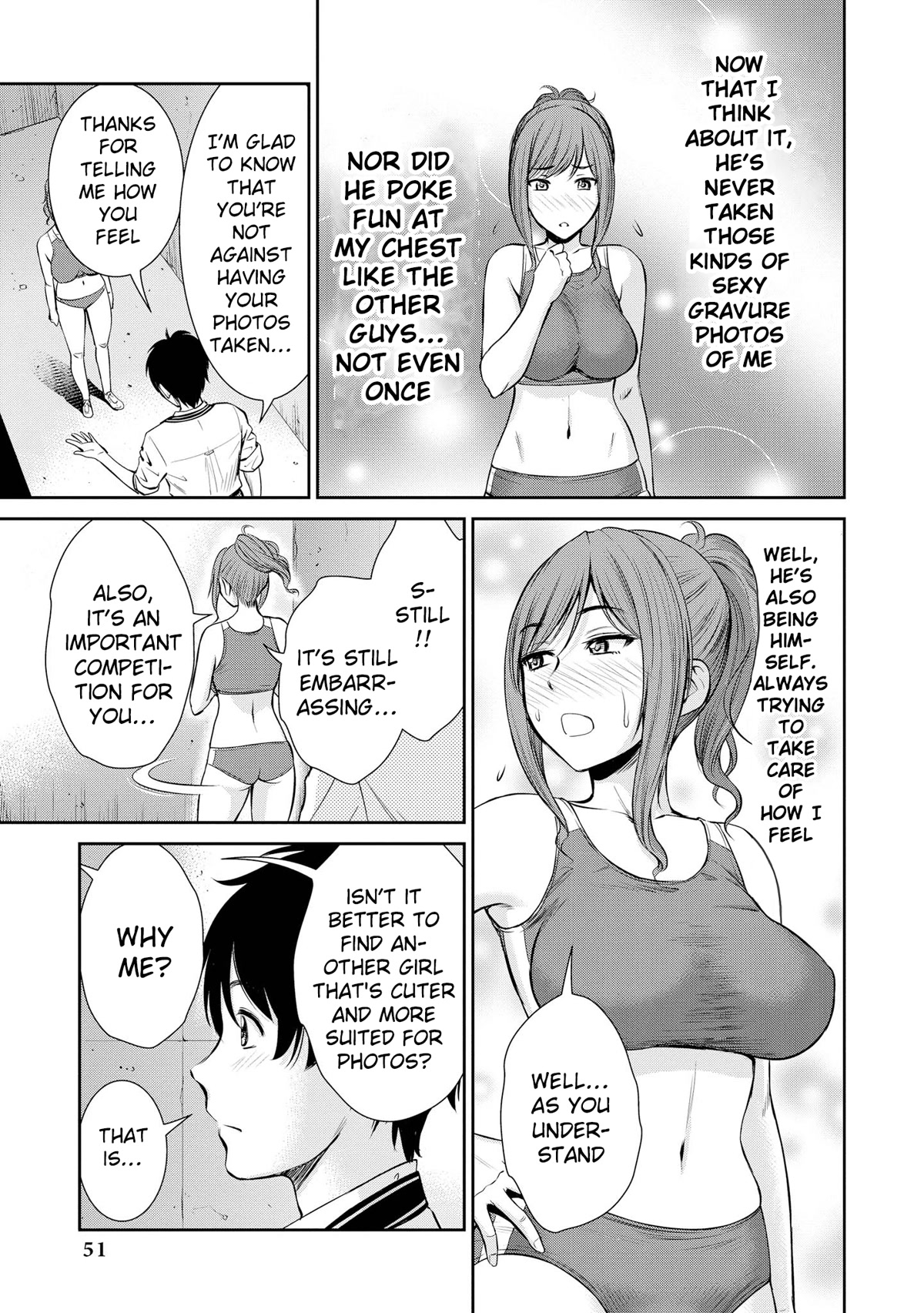 Do You like Fluffy Boobs? Busty Girl Anthology Comic Chapter 44 page 10 - Chapter 44: Complex jump!